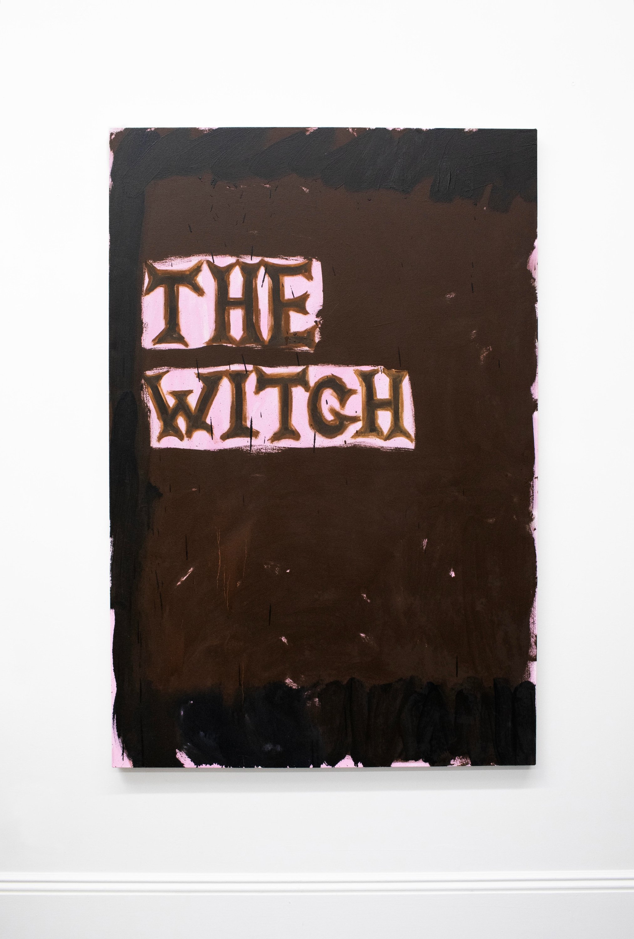 The Witch, acrylic on canvas, 44" x 60", 2023