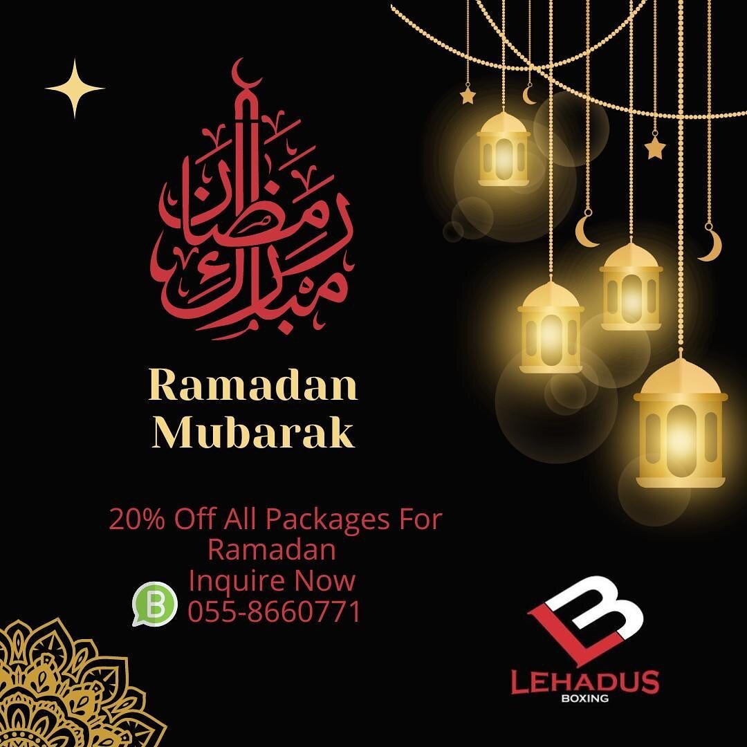 With only 2 weeks to Ramadan, 
Book your slots now and take advantage of our PROMO offer! 
Make a change for a better lifestyle! 

.⁣
.⁣
.⁣
.⁣
.⁣
#dubairamadangifts #dubairamadantent #dubairamadanoffers
#dubairamadanspecial #ramadanindubai #ramadanco