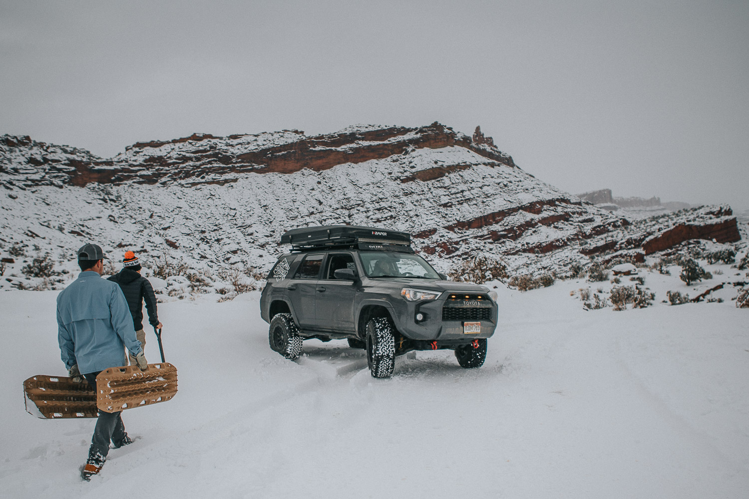 Winter Camping in Moab Free Dispersed Overlanding Off Roading