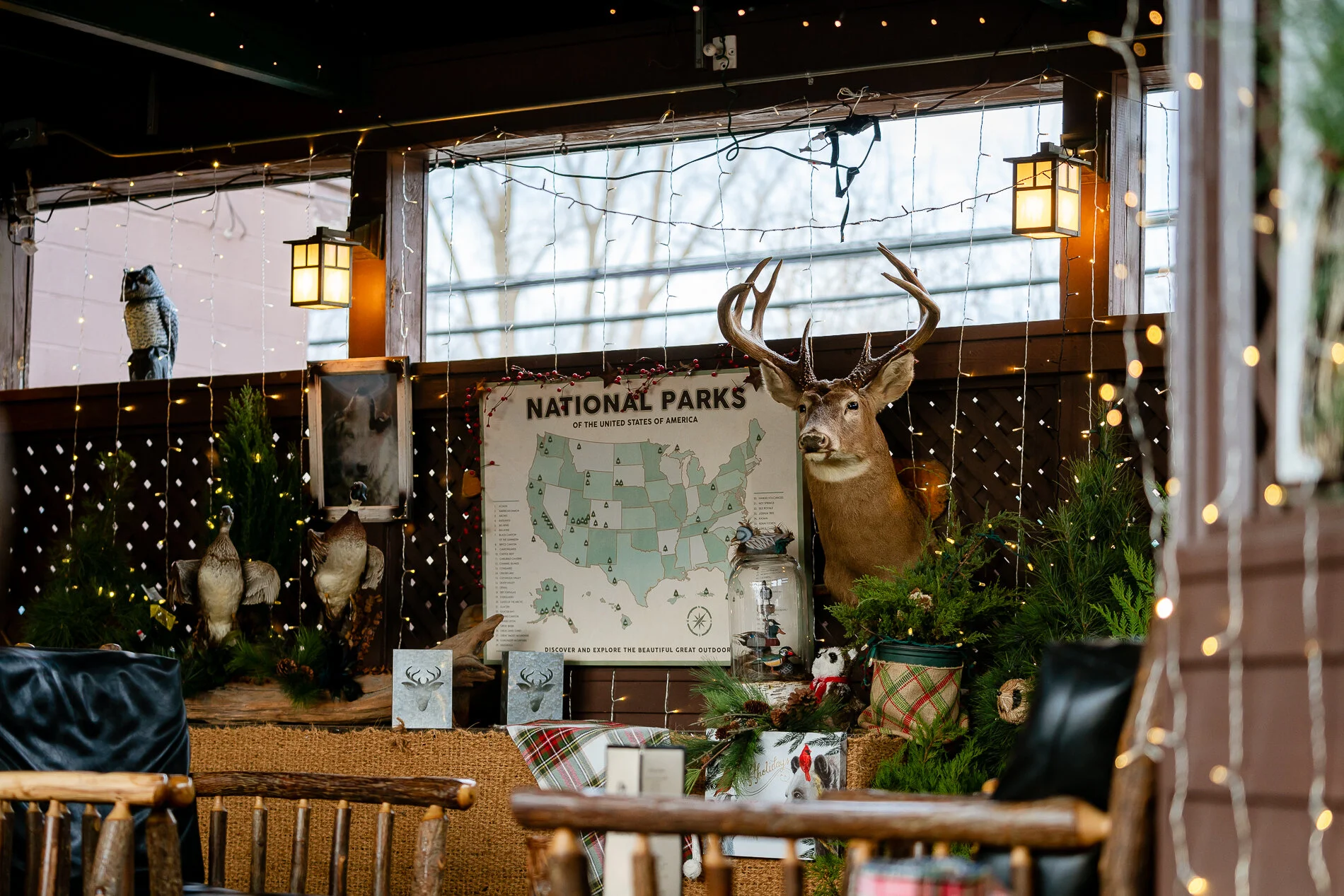 Dining Igloos — Deadwood Bar and Grill Northville, Michigan