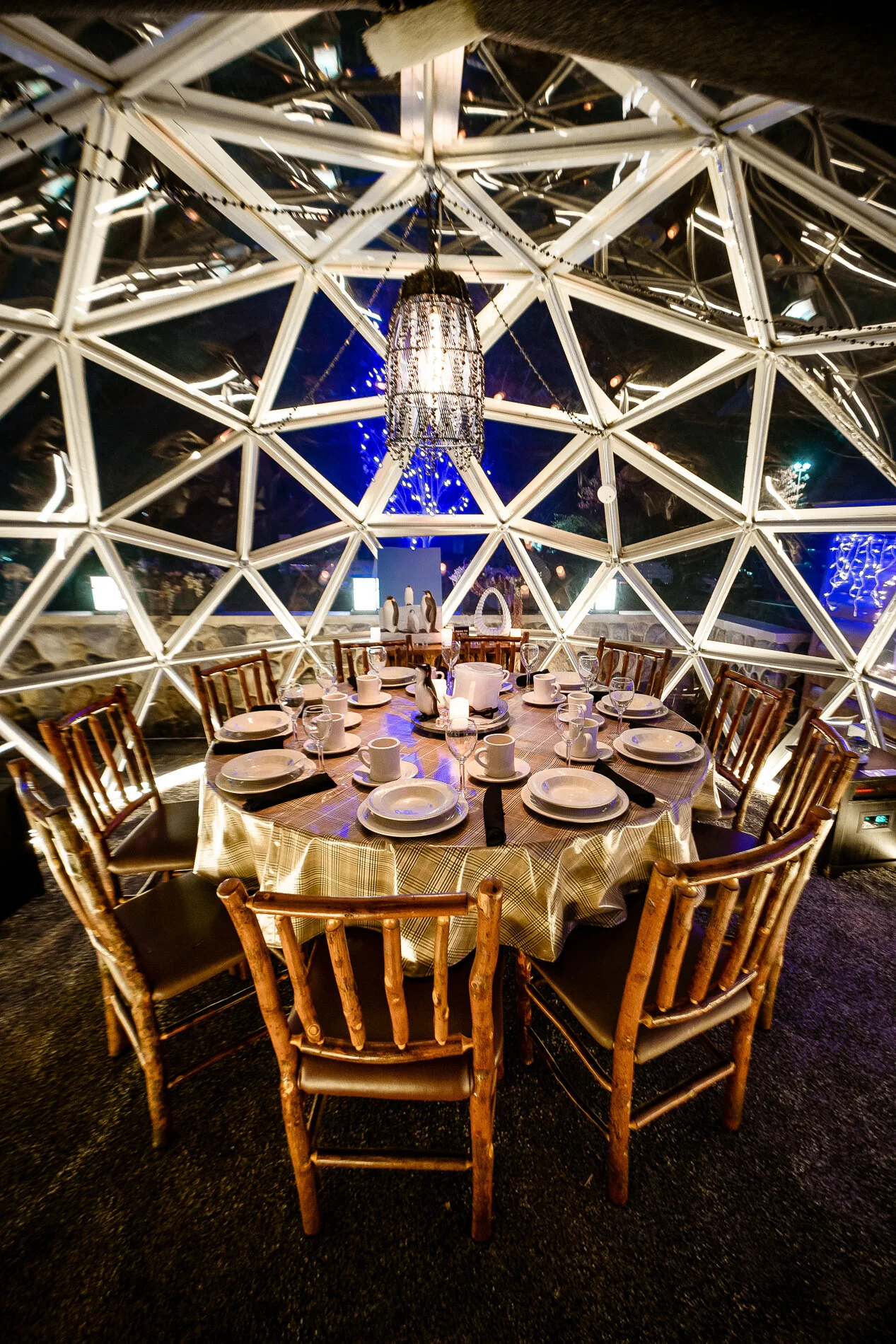 Dining Igloos — Deadwood Bar and Grill Northville, Michigan