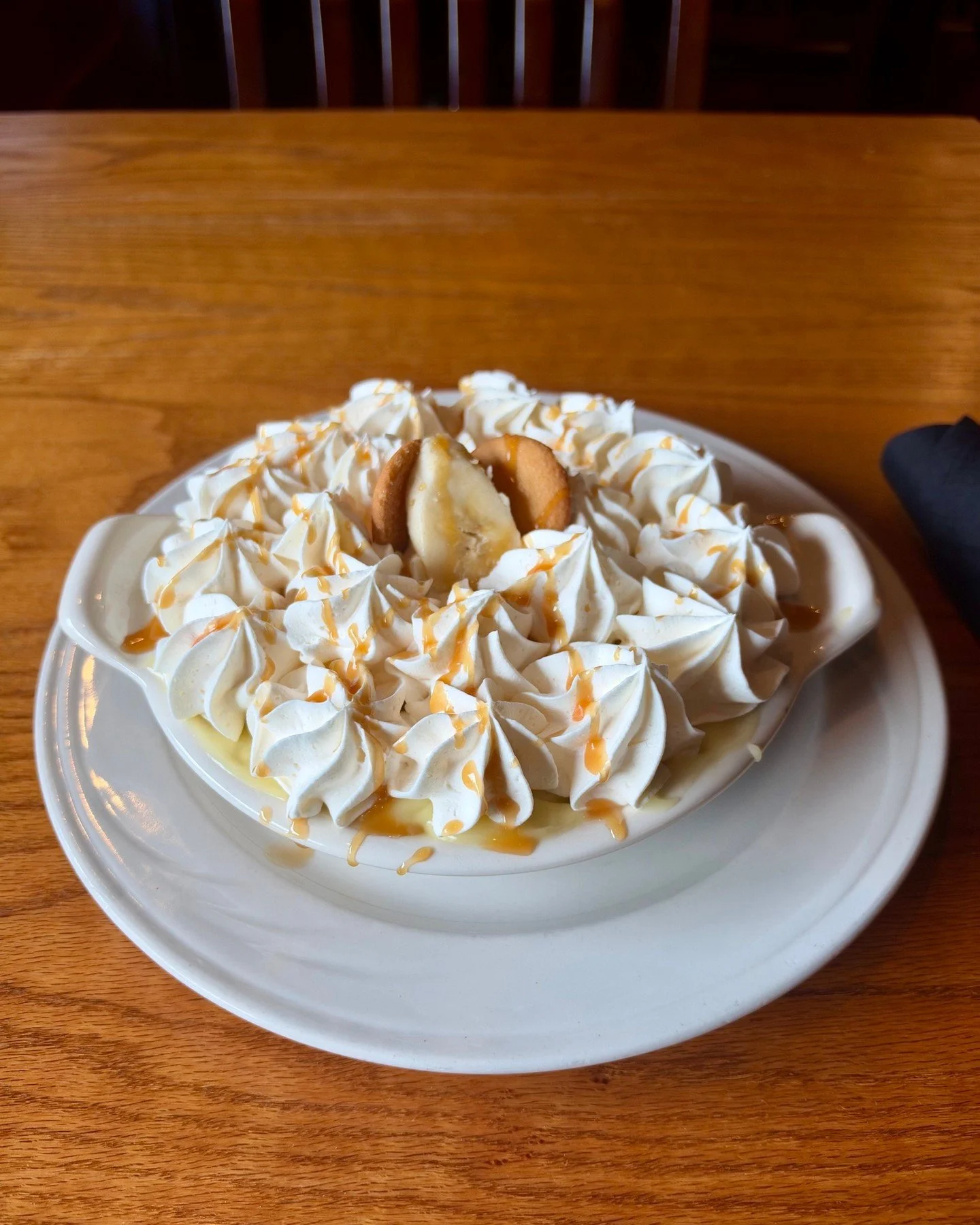Look what&rsquo;s back for the weekend! 🍌🥧Our Banana Cream Pie is making a special return, with a little new twist on the Deadwood favorite.

Creamy banana filling, plenty of whipped cream, fresh banana and a caramel drizzle. If you&rsquo;ve missed