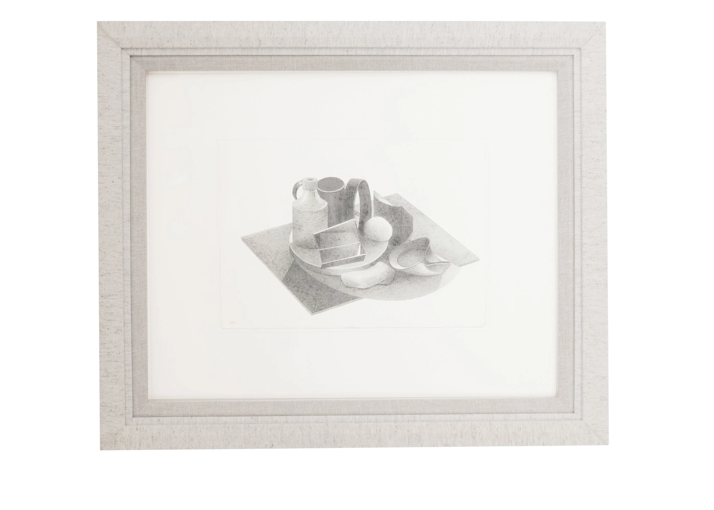 "Drawing of eight objects - arrangement 1". 2017
