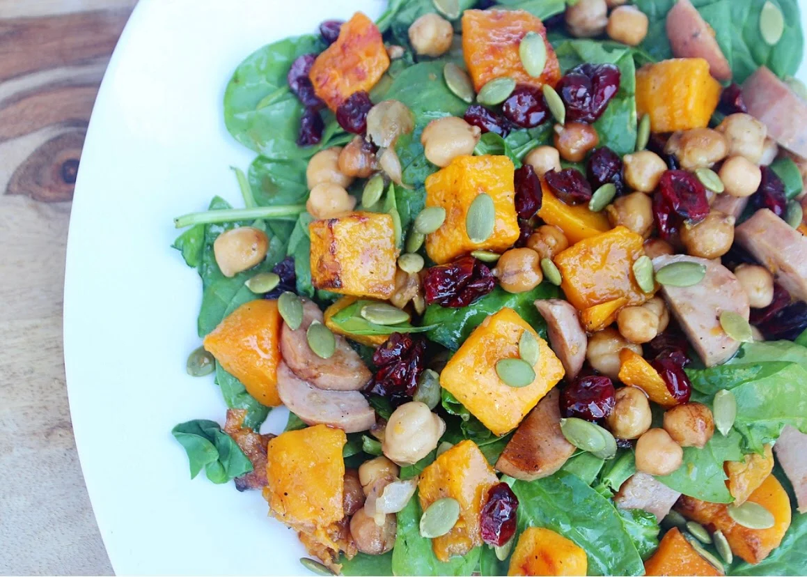 Fall Harvest Mason Jar Salad