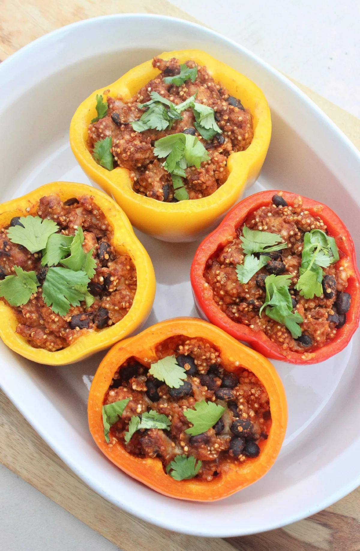 Crockpot Stuffed Peppers