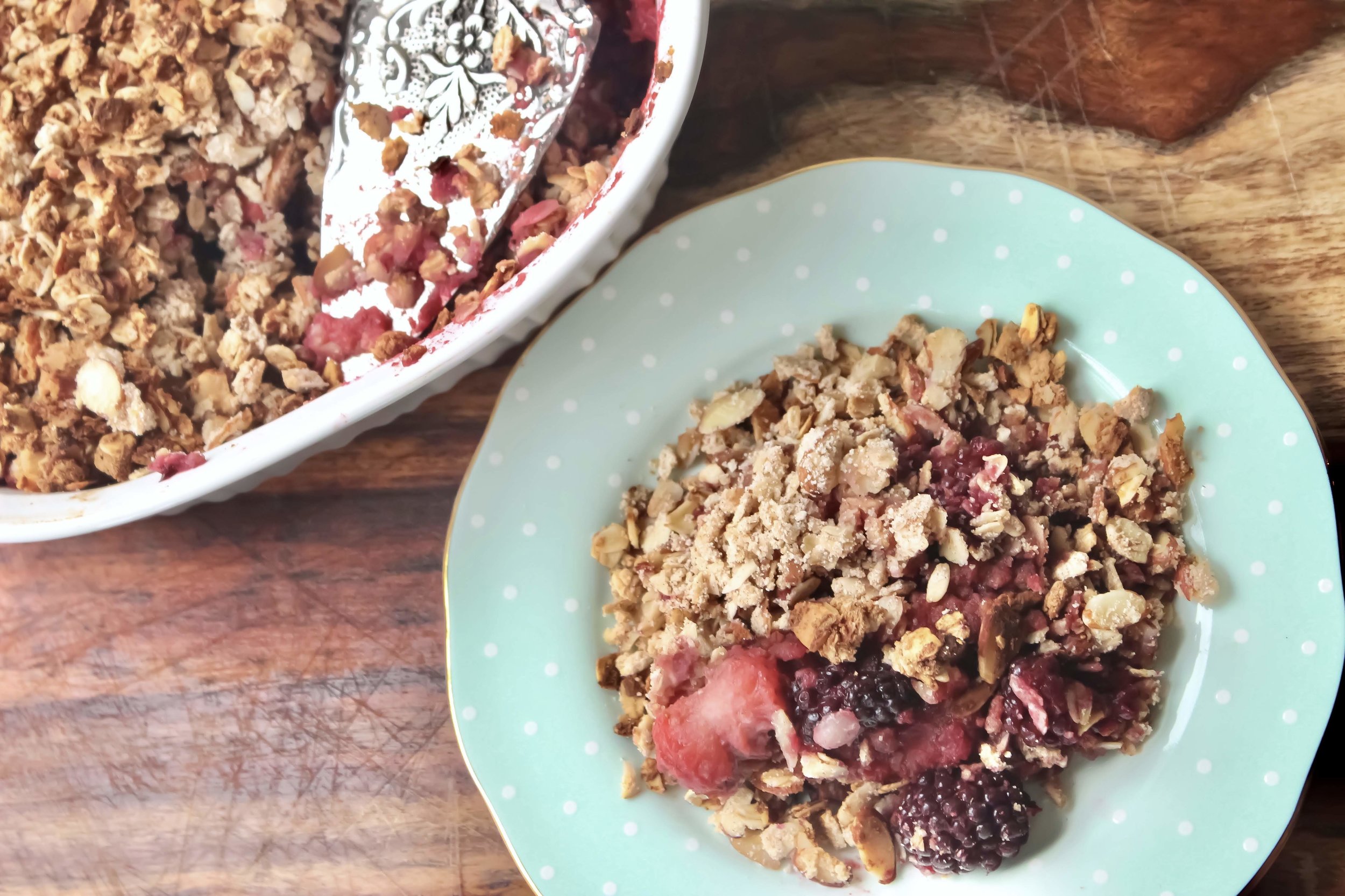 Mixed Berry Crisp