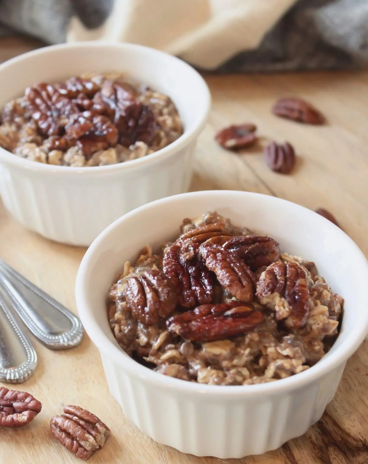 Maple Pecan Overnight Oats