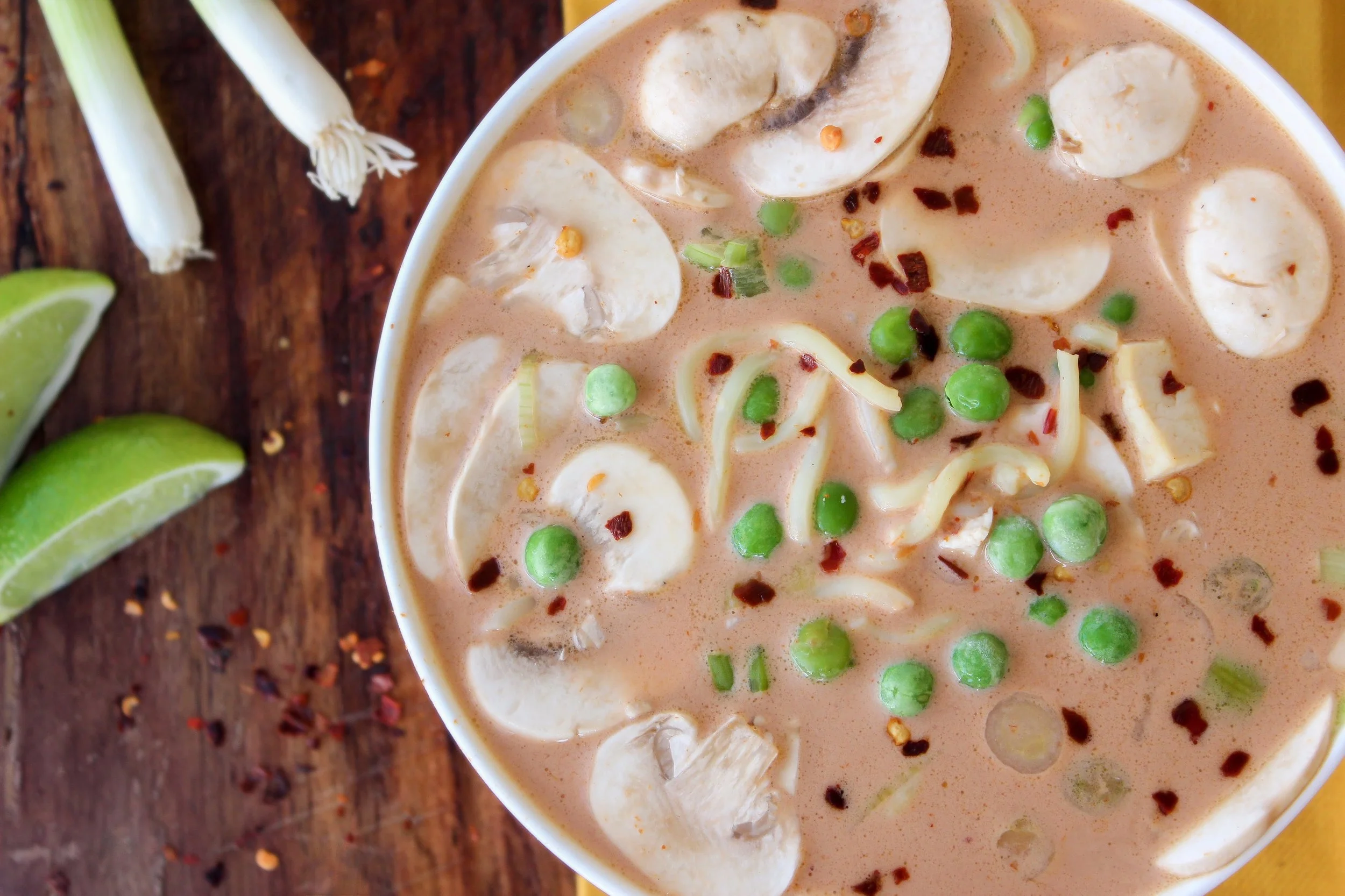 Thai Coconut Curry Soup