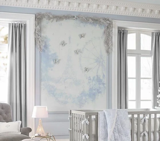 Photo and Design by Pottery Barn Kids. Lovely Decals