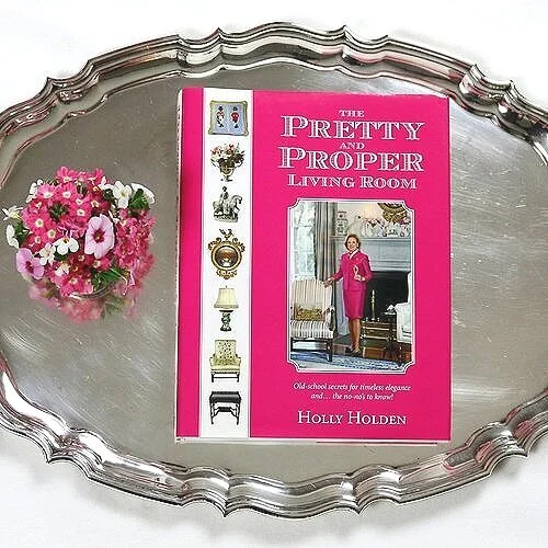 Holly’s first Book Release in 2013, The Pretty and Proper Living Room, gives the reader so many little tips on how to style your living room. Her second book was just release. It is called Pearls of Palm Beach; A secret peek into eight elegant timel…