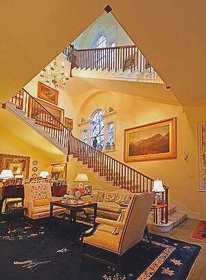 Fox Hall’s lovely foyer where I had the pleasure of having morning tea. The collection of artwork is so special.