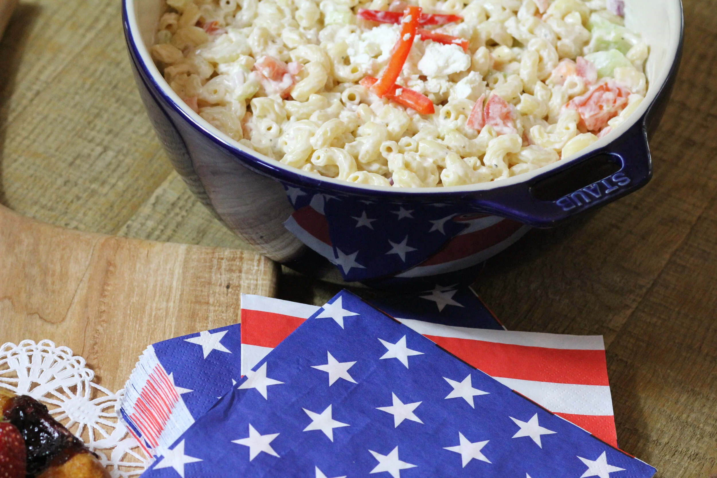 Macaroni Salad for 4th of July