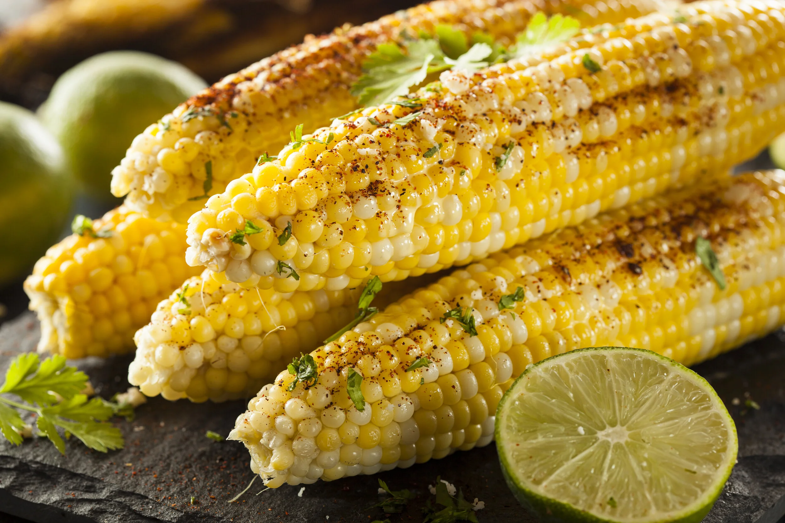 Grilled Corn on The Cob