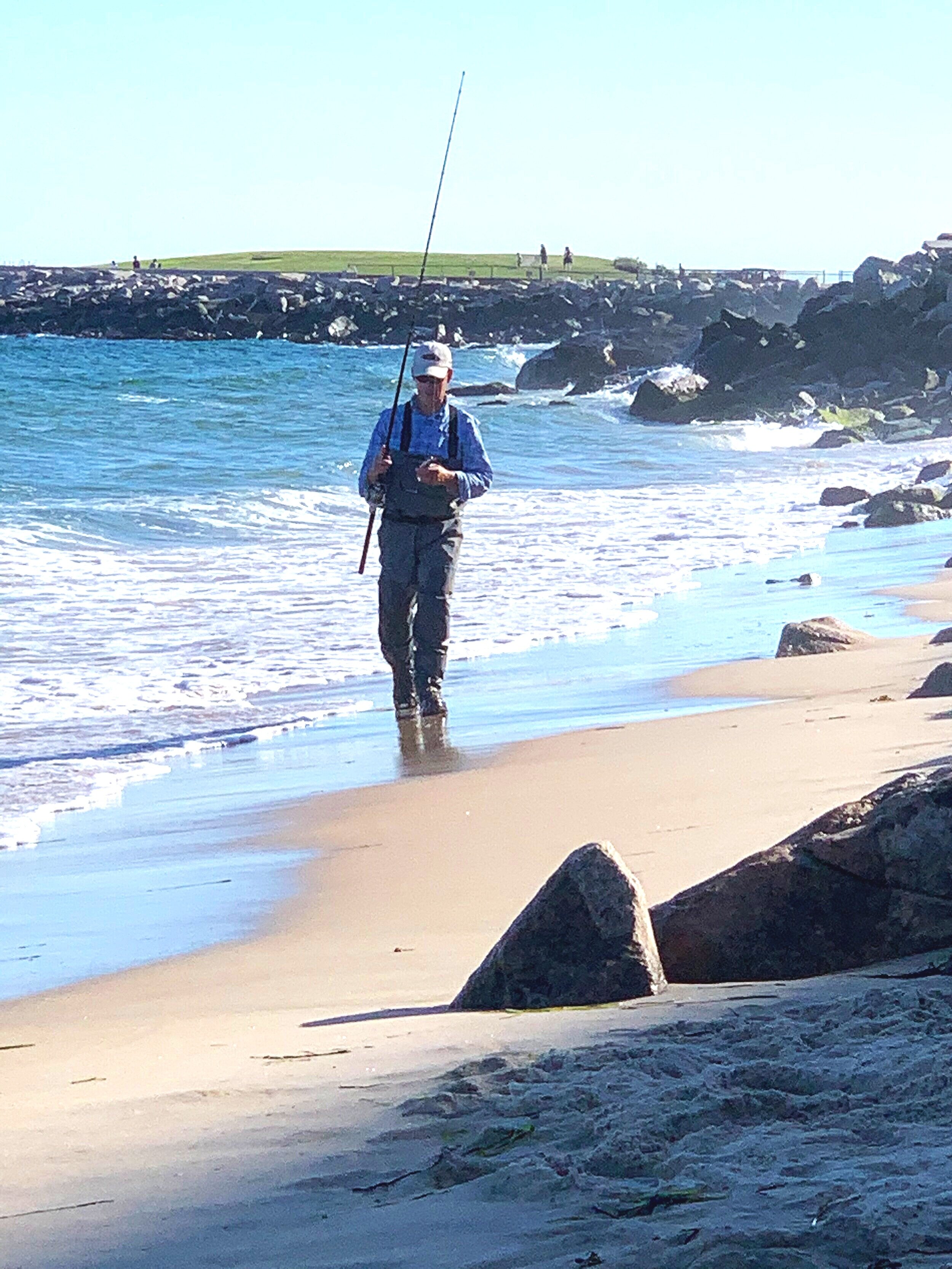 Fishing in Watch Hill, Rhode Island
