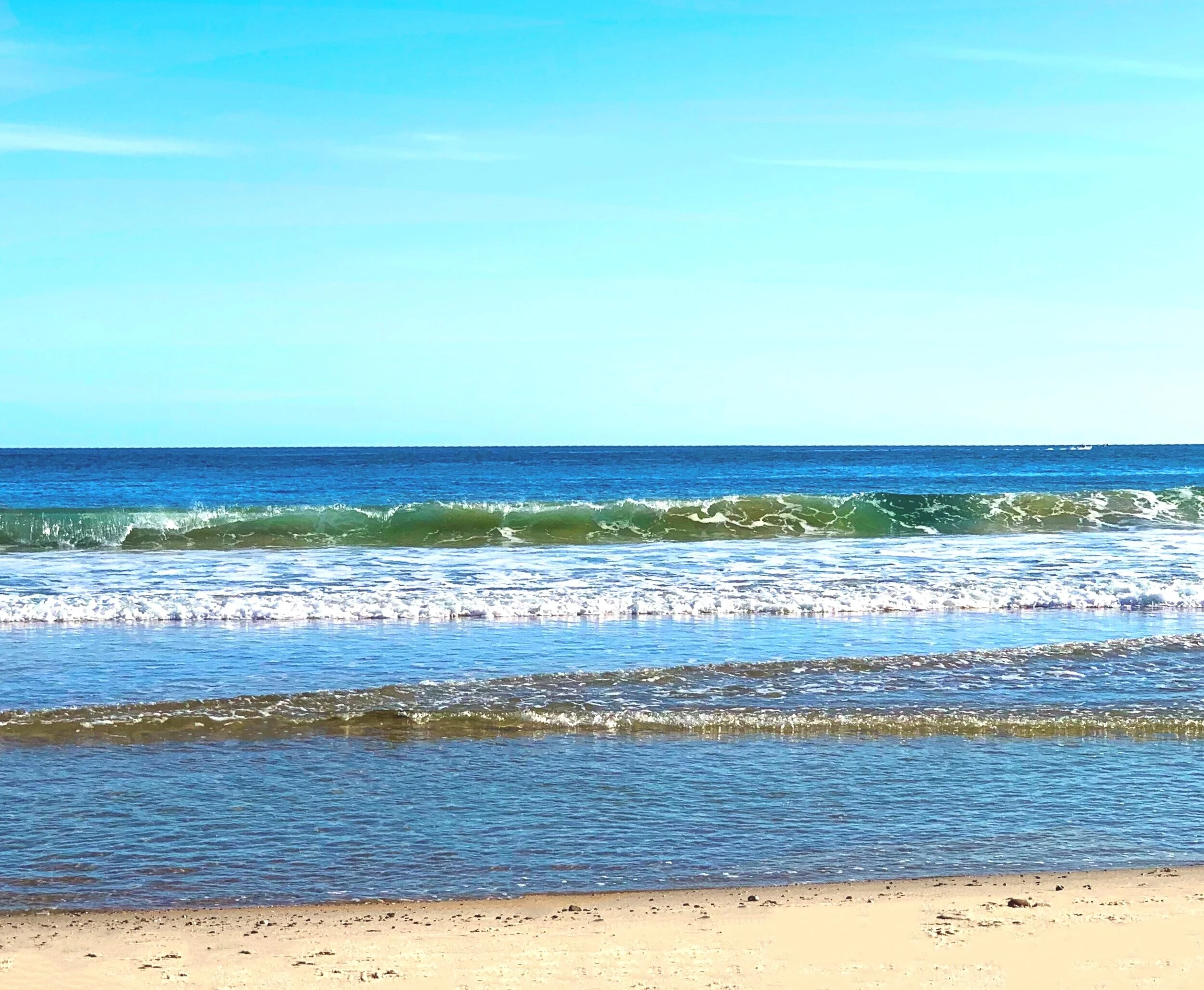 This is a photo of East Beach I captured just a week ago.