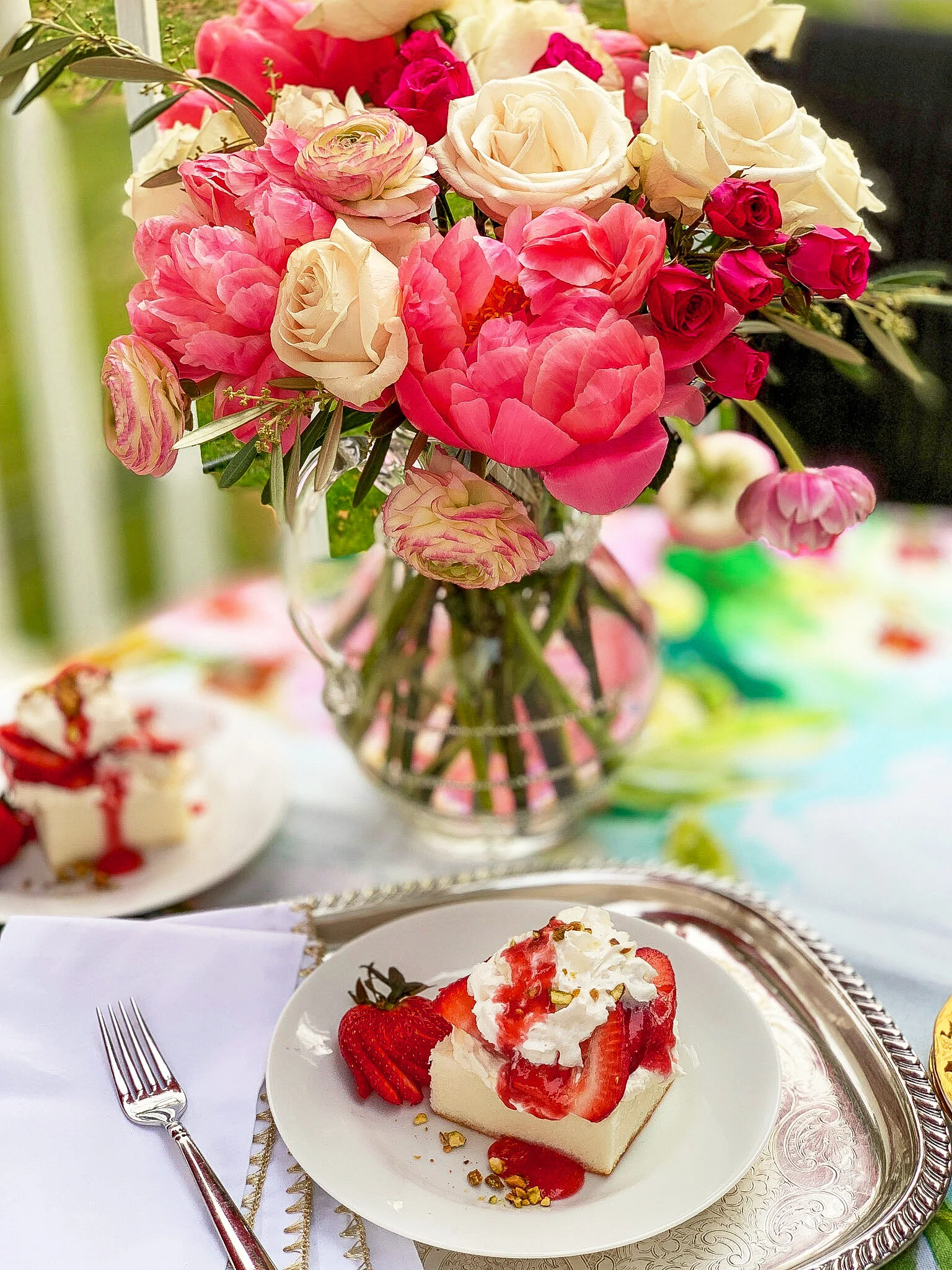 Click here to take you to Strawberry Shortcake with Amaretto Cream by Southern Lady Magazine.