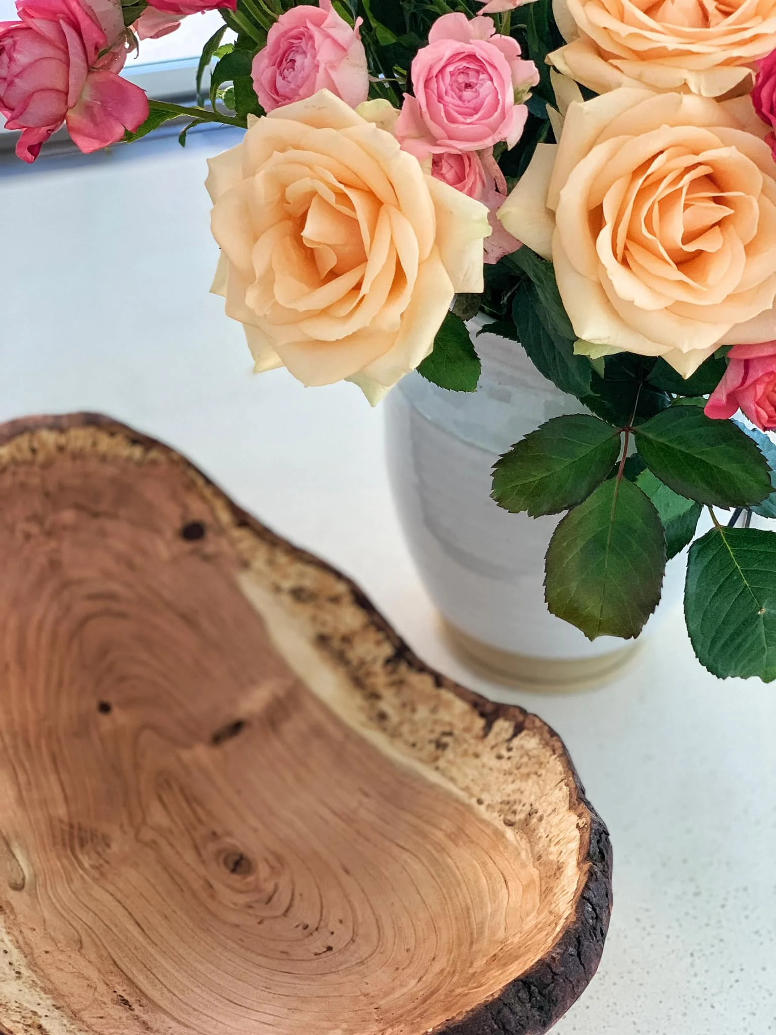 Spencer Peterman 15 inch cherry burl wood bowl .jpg