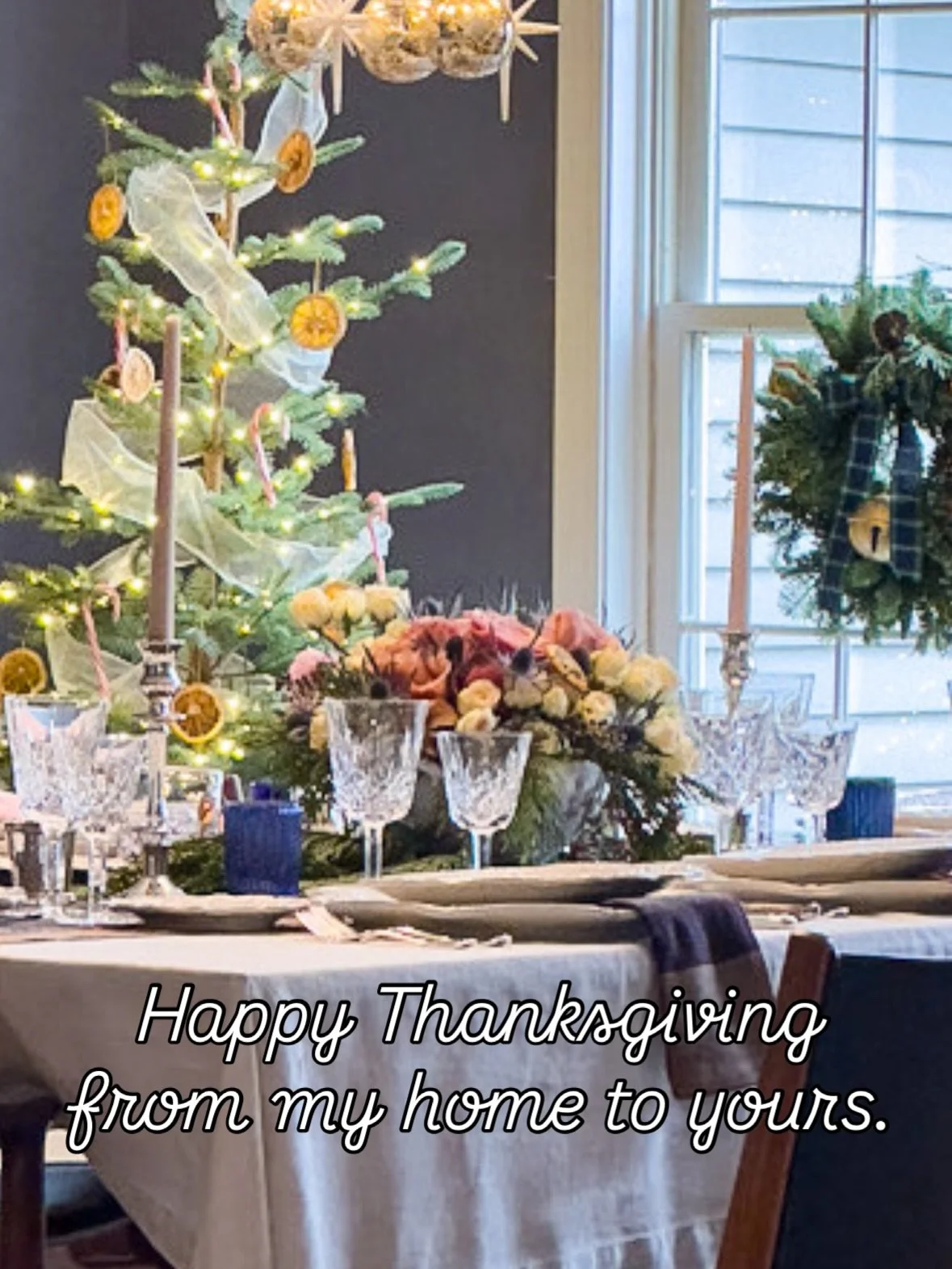 Happy Thanksgiving from my home to yours!🦃

As you get older it is more who about the stories written year to year as we celebrate family and friends.

Thankful &bull; Grateful &bull; Blessed

#thankful 
#thanksgiving 
#thanksgivingdinner 
#table #t