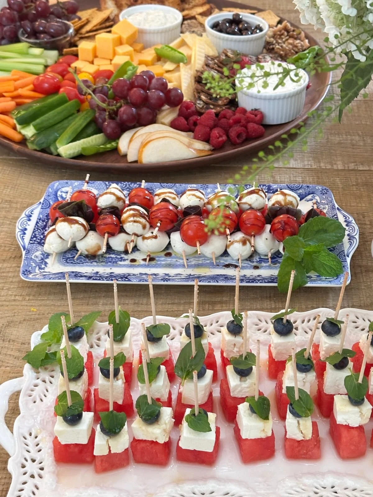 A holiday table is never really about the holiday.

It is about the people sitting down and the quiet message that lives beneath everything you set out for them. You are worth this.

This table starts with what was already here. Mint cut that morning