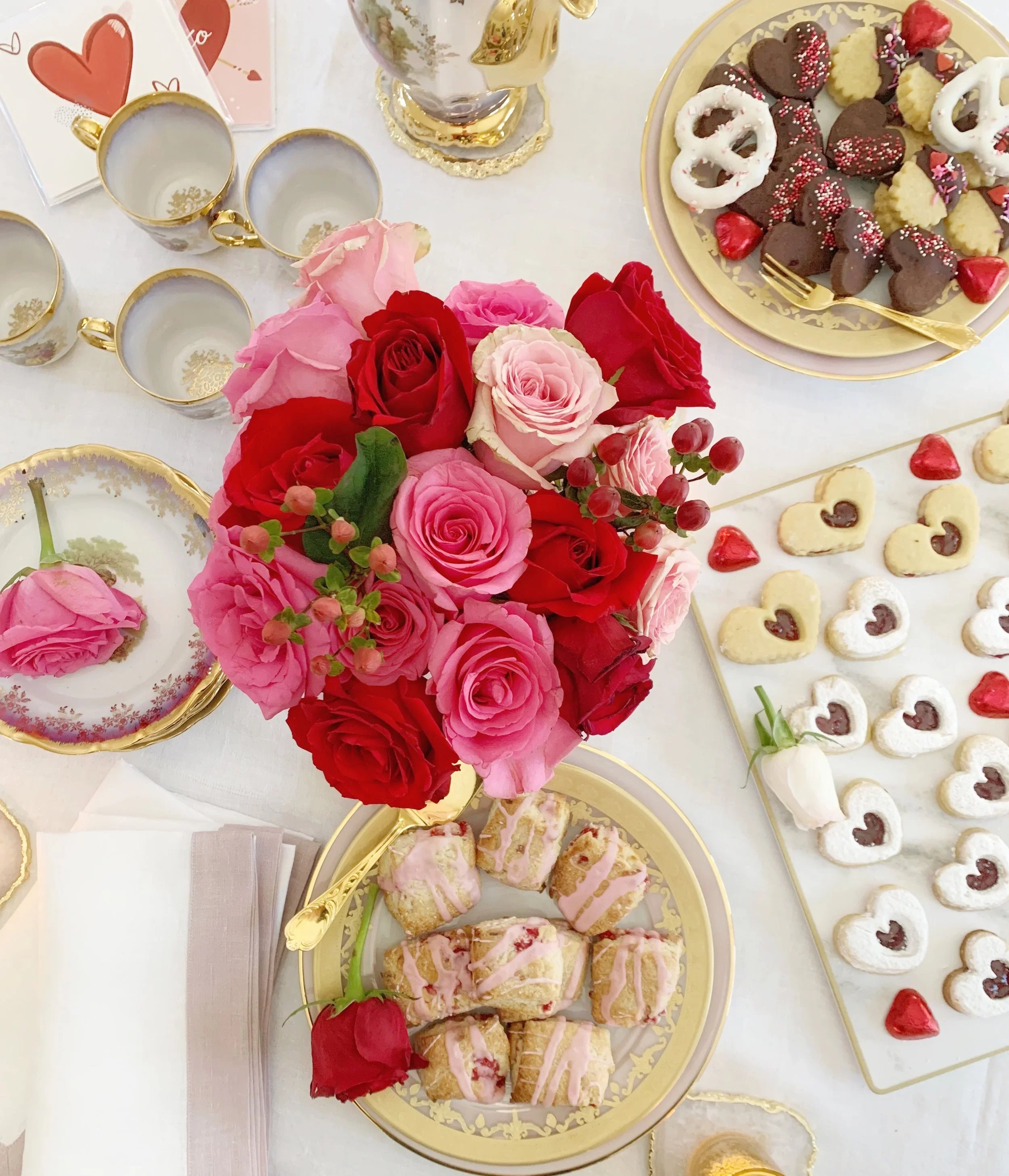 Celebrating Valentine’s Day with Cocktails, Chocolate, and Roses