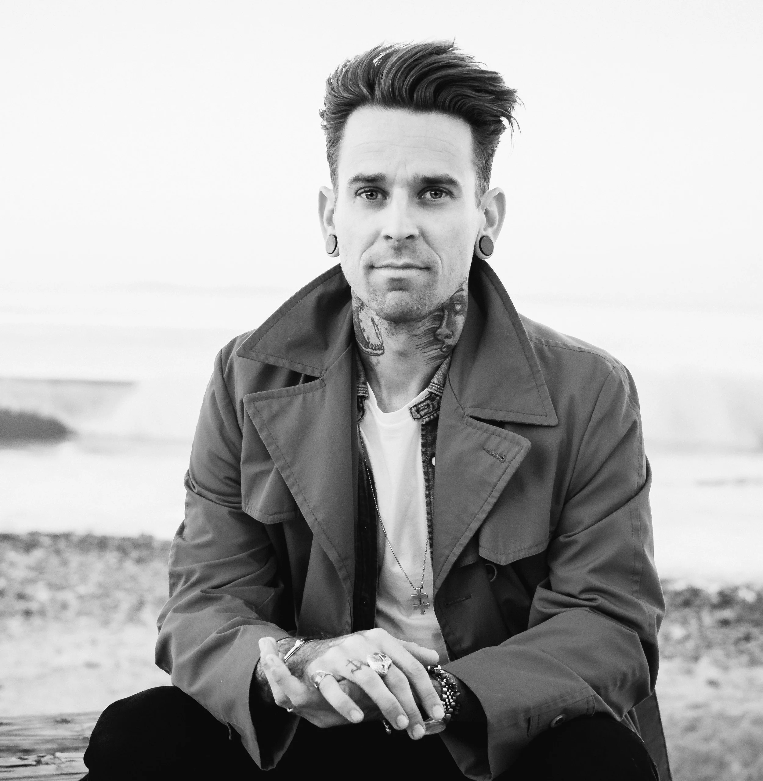 Portrait of Tattoo Artist London Reese in OC California