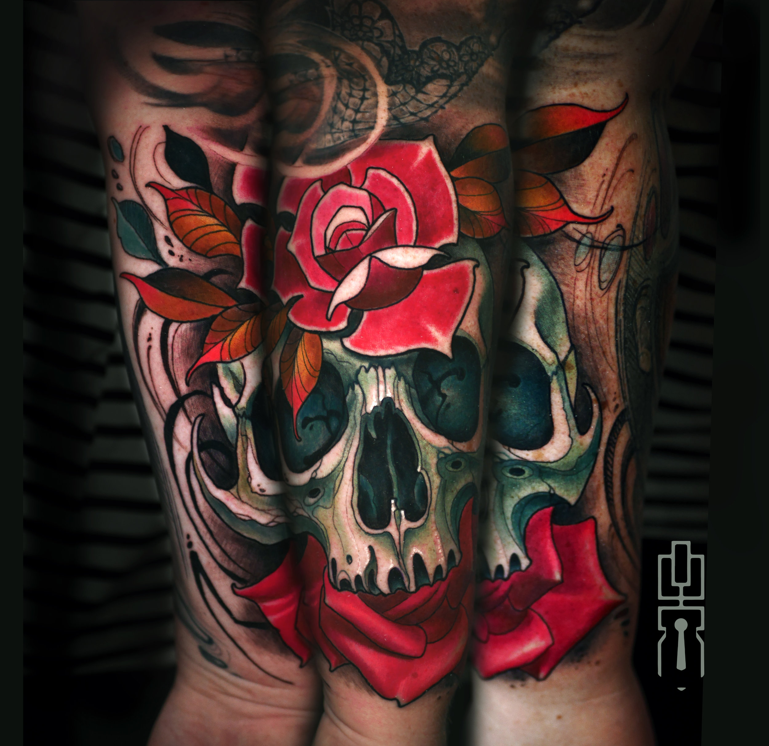 neotrad skull and roses tattoo deathless .jpg