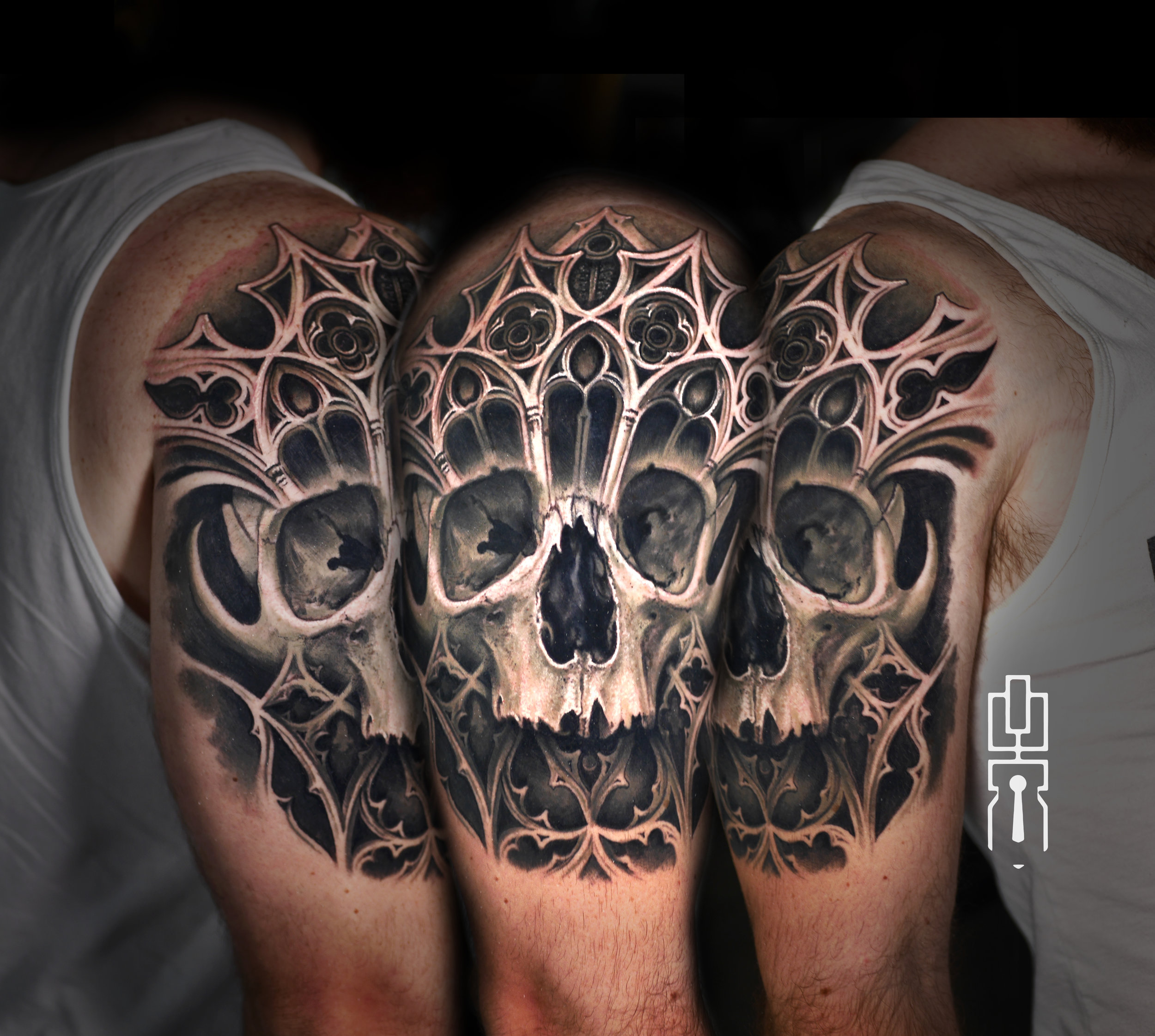 gothic skull cover up full tattoo.jpg