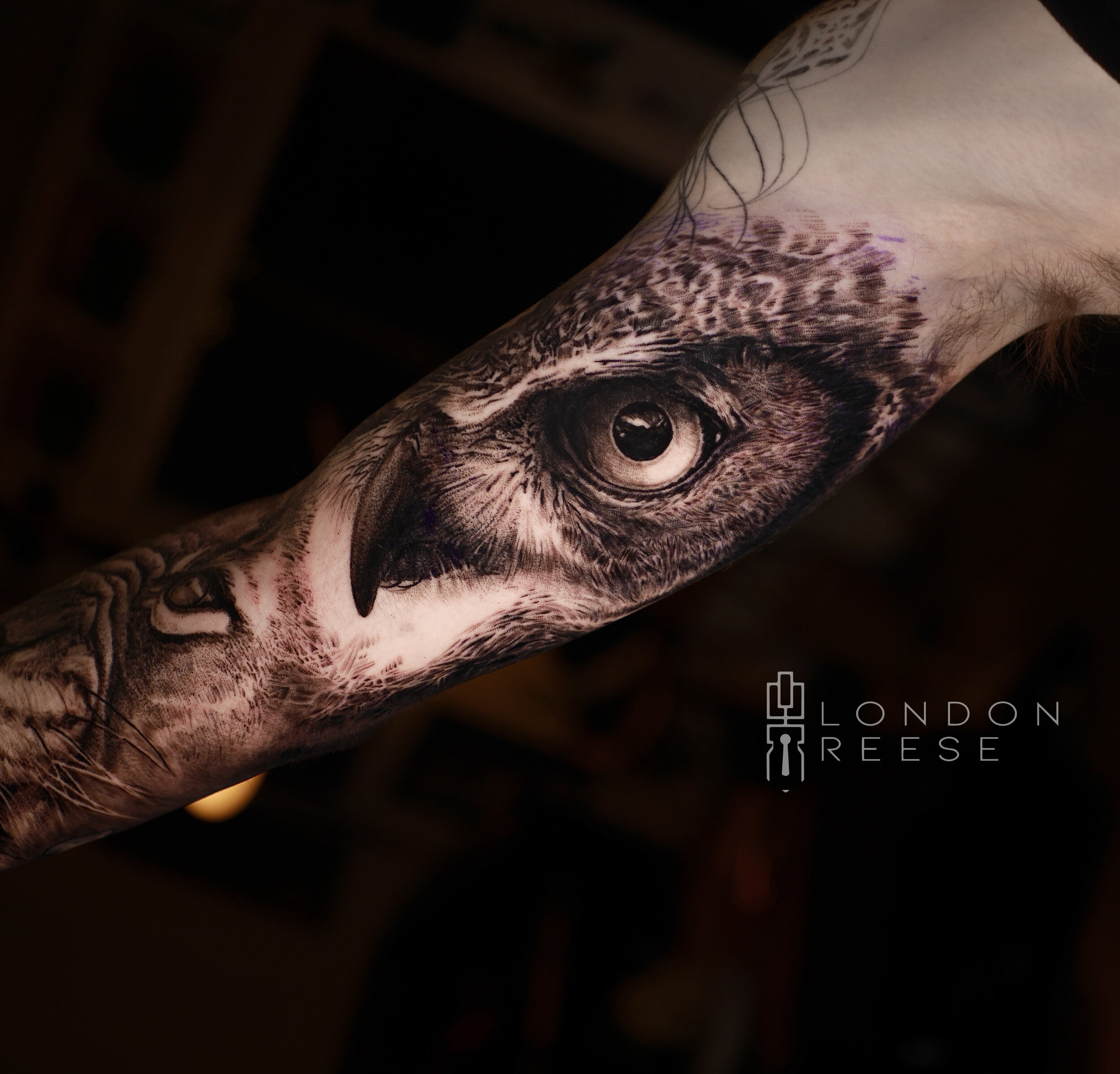 owl eye black and grey tattoo.jpg