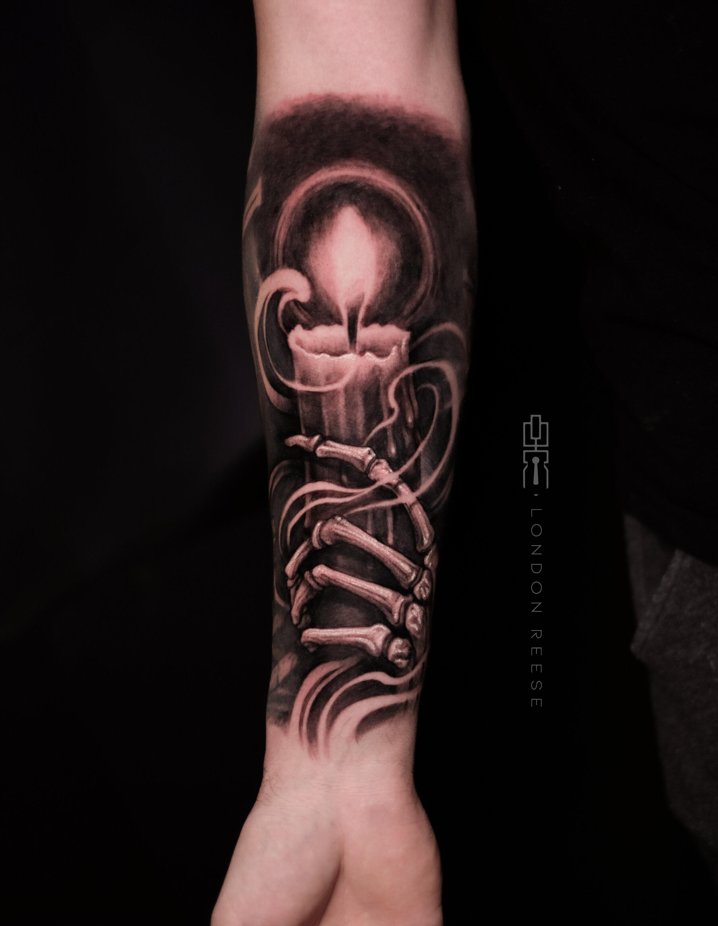 skeleton hand candle tattoo 2.jpg