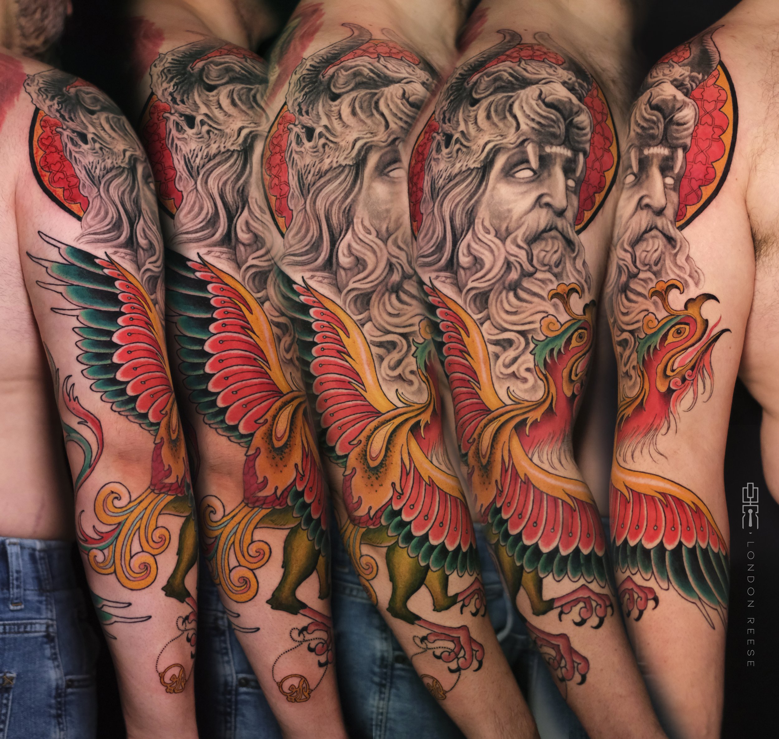 persian sleeve iranian phoenix tattoo full.jpg