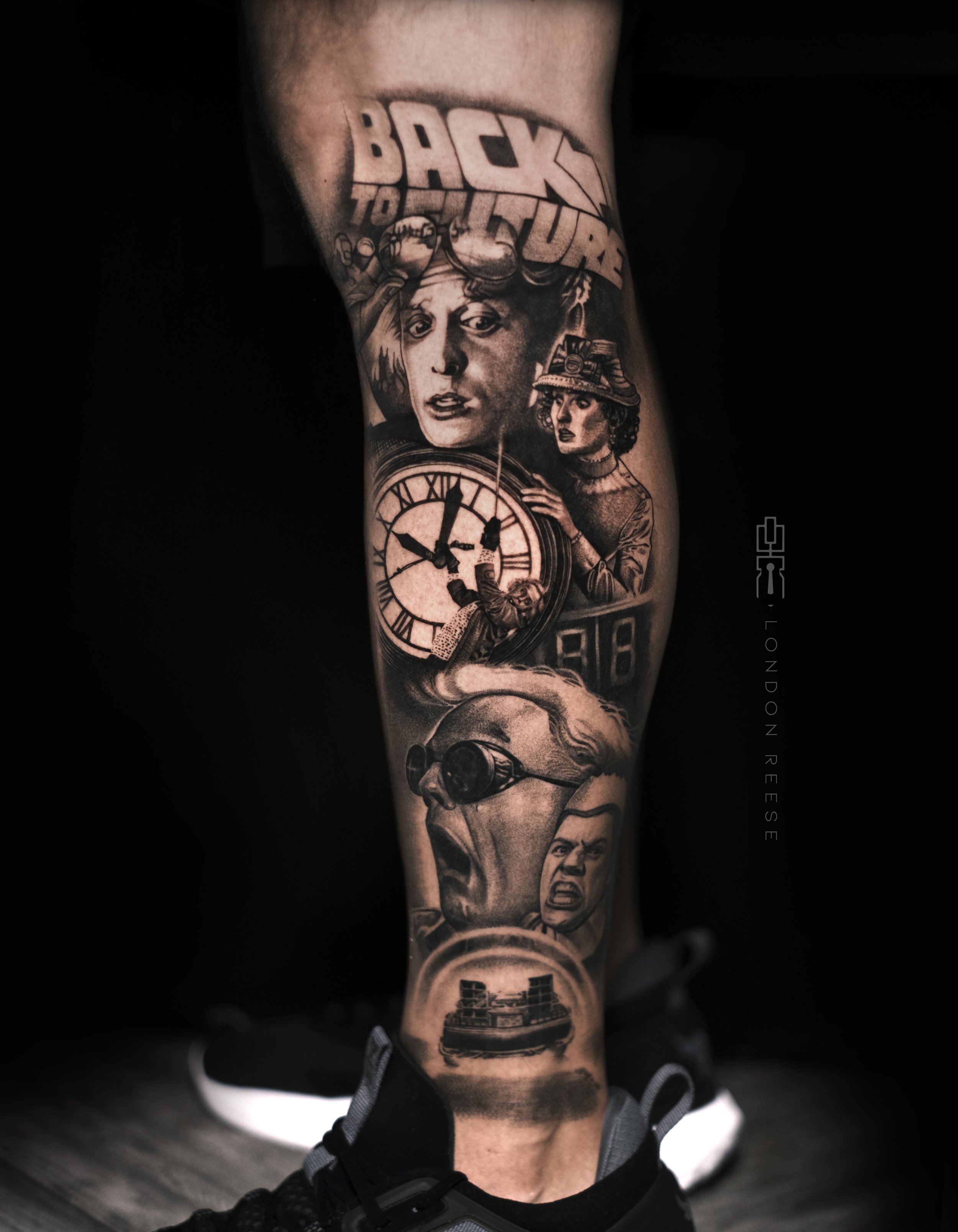 back to the future black and grey tattoo.jpg