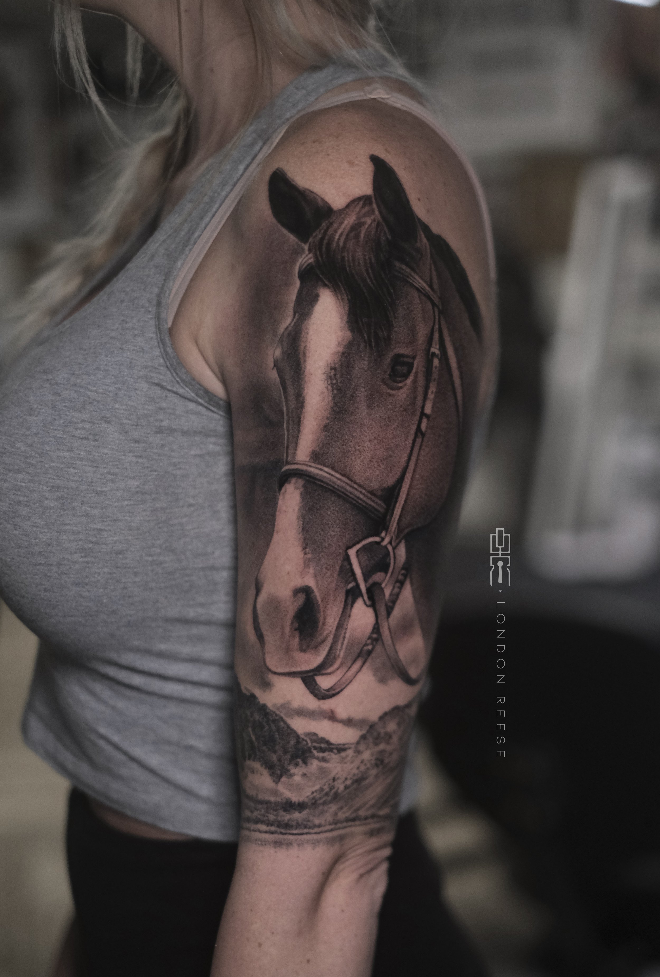 horse portrait half sleeve tattoo.jpg