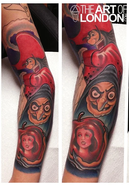 disney villain evil queen snow white captain hook_tattoo.jpg