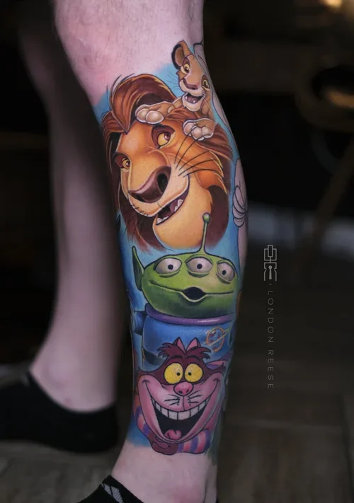 lion+king+alien+cheshire+cat+disney+tattoo.webp