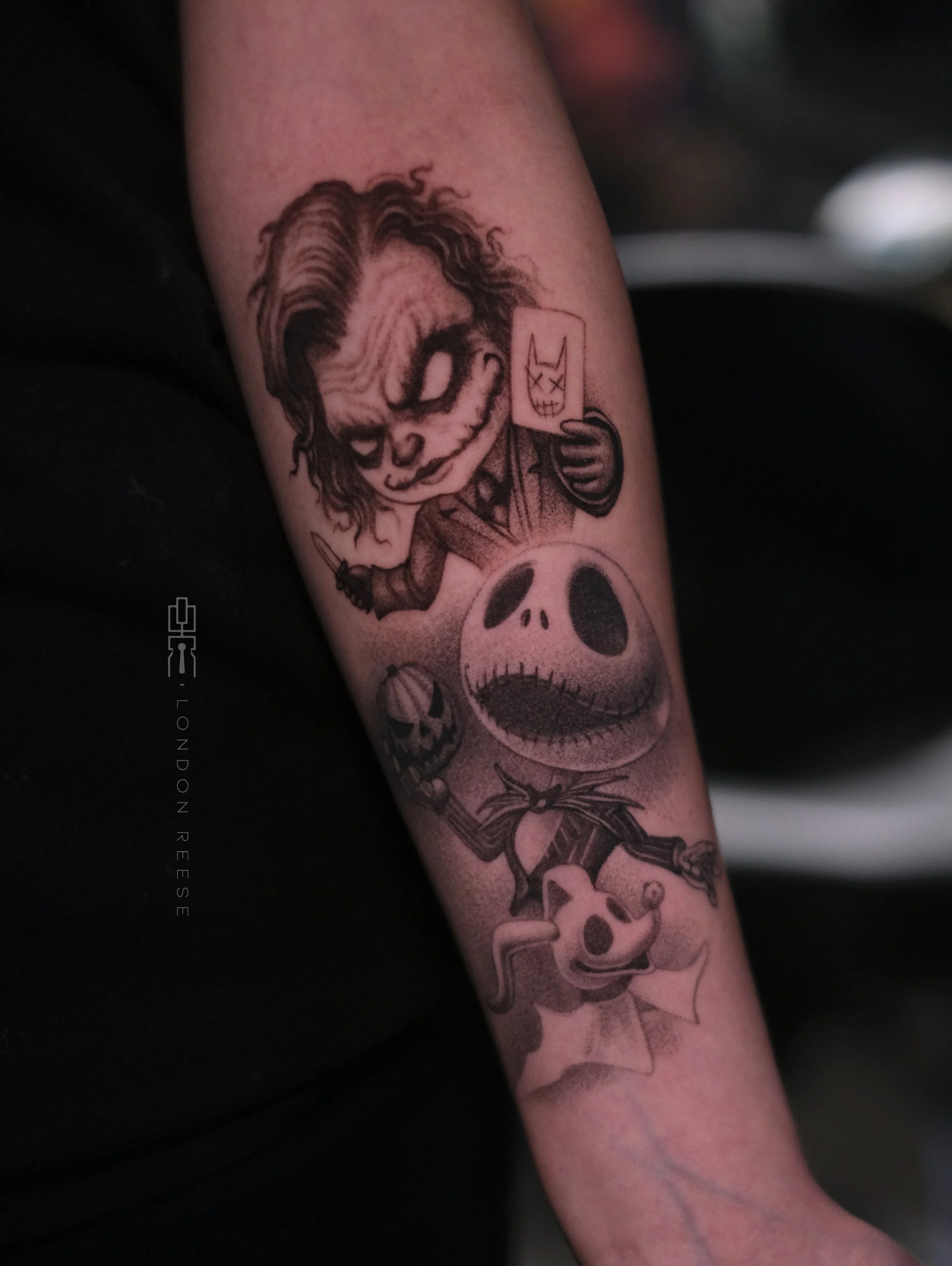 joker jack skellington dark knight batman zero nightmare before christmas london tattoo 2.jpg