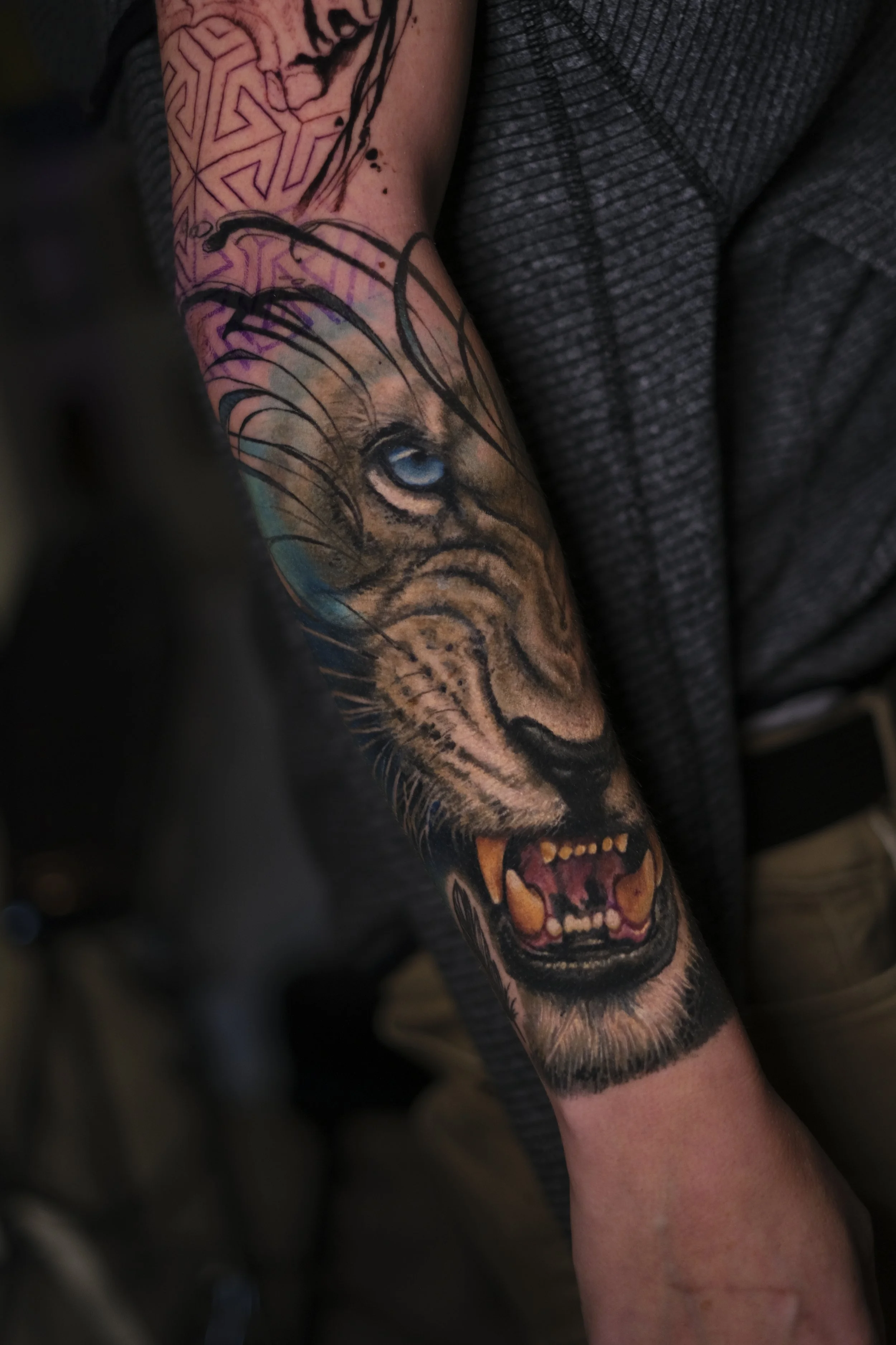 healed grey deathless lion abstract.JPG