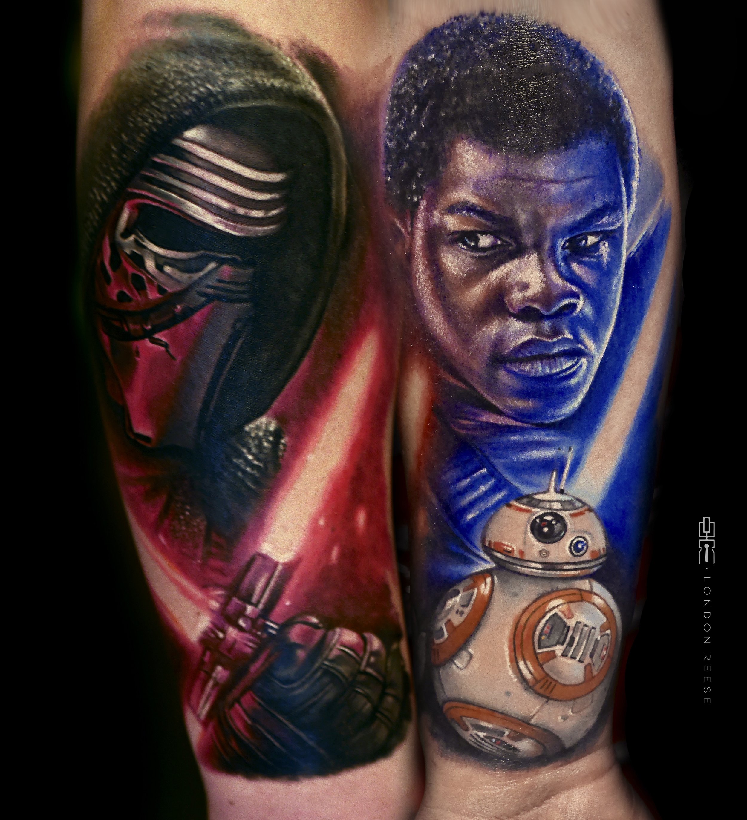 kylo ren finn bb8 adam driver star wars tattoo london reese copy.jpg