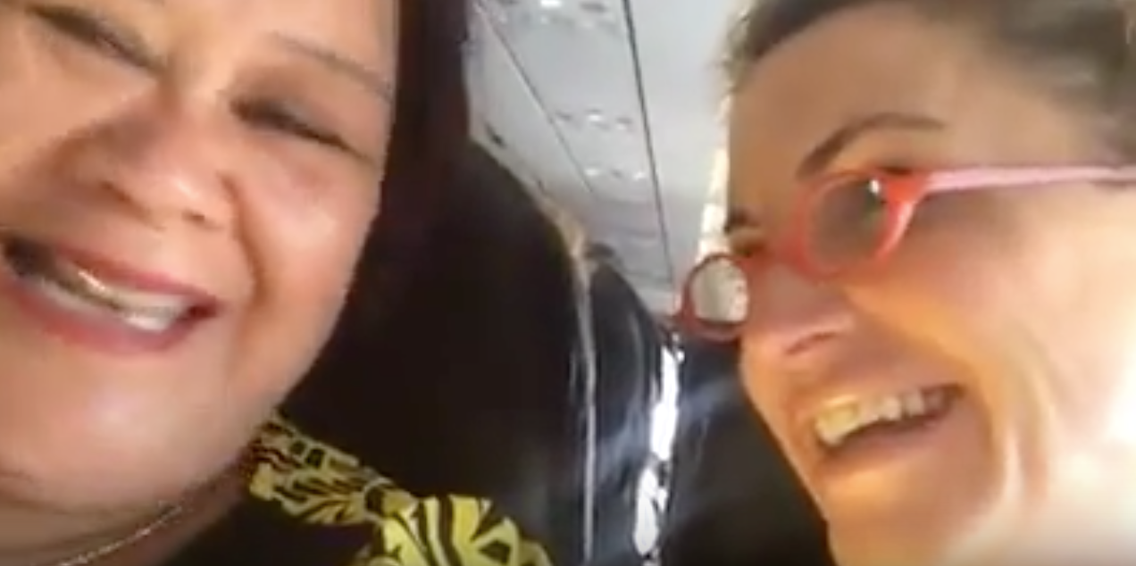 STRANGER DUET:  SEATMATE TO NEW ZEALAND
