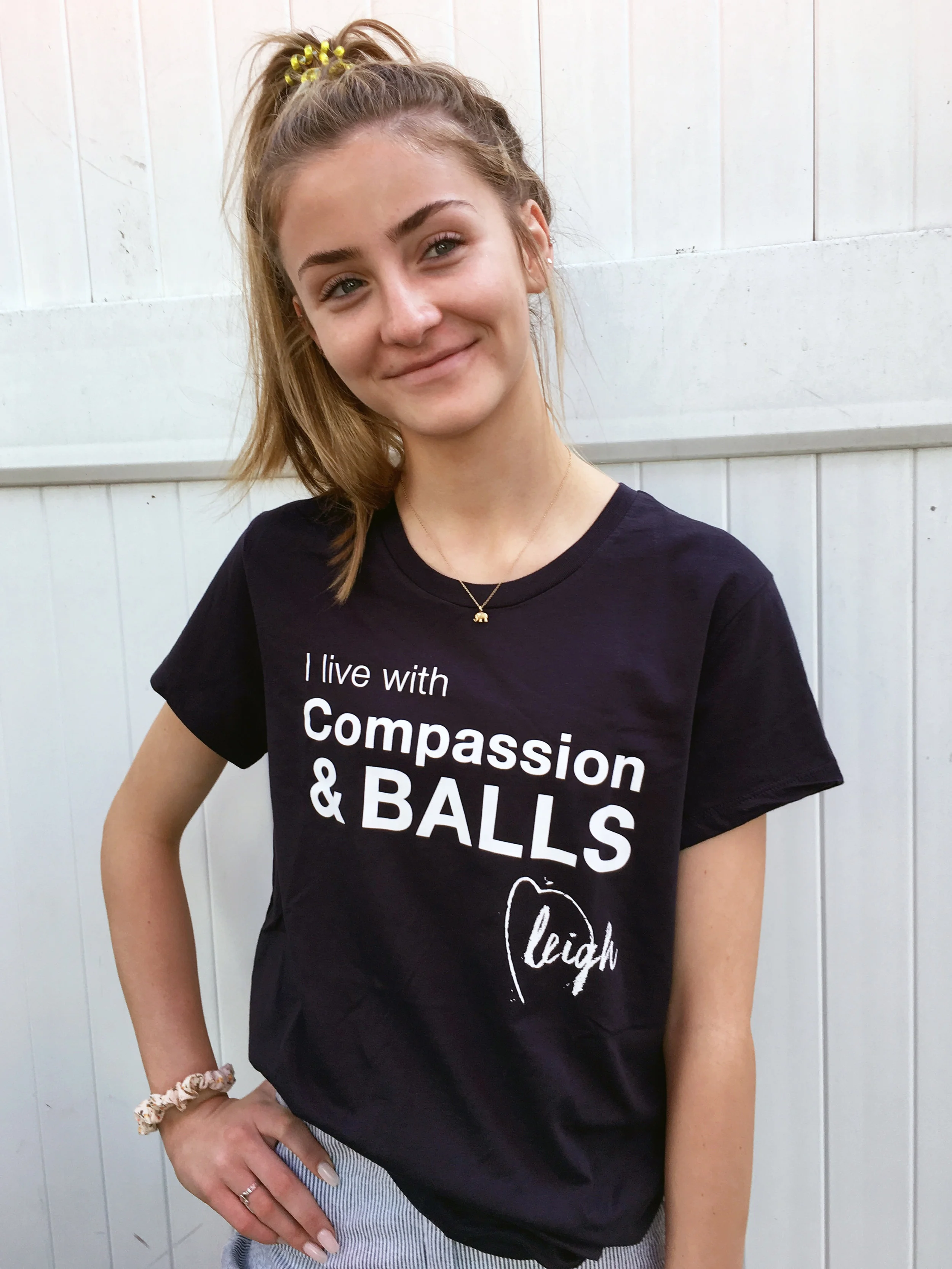 Compassion & BALLS T-SHIRT