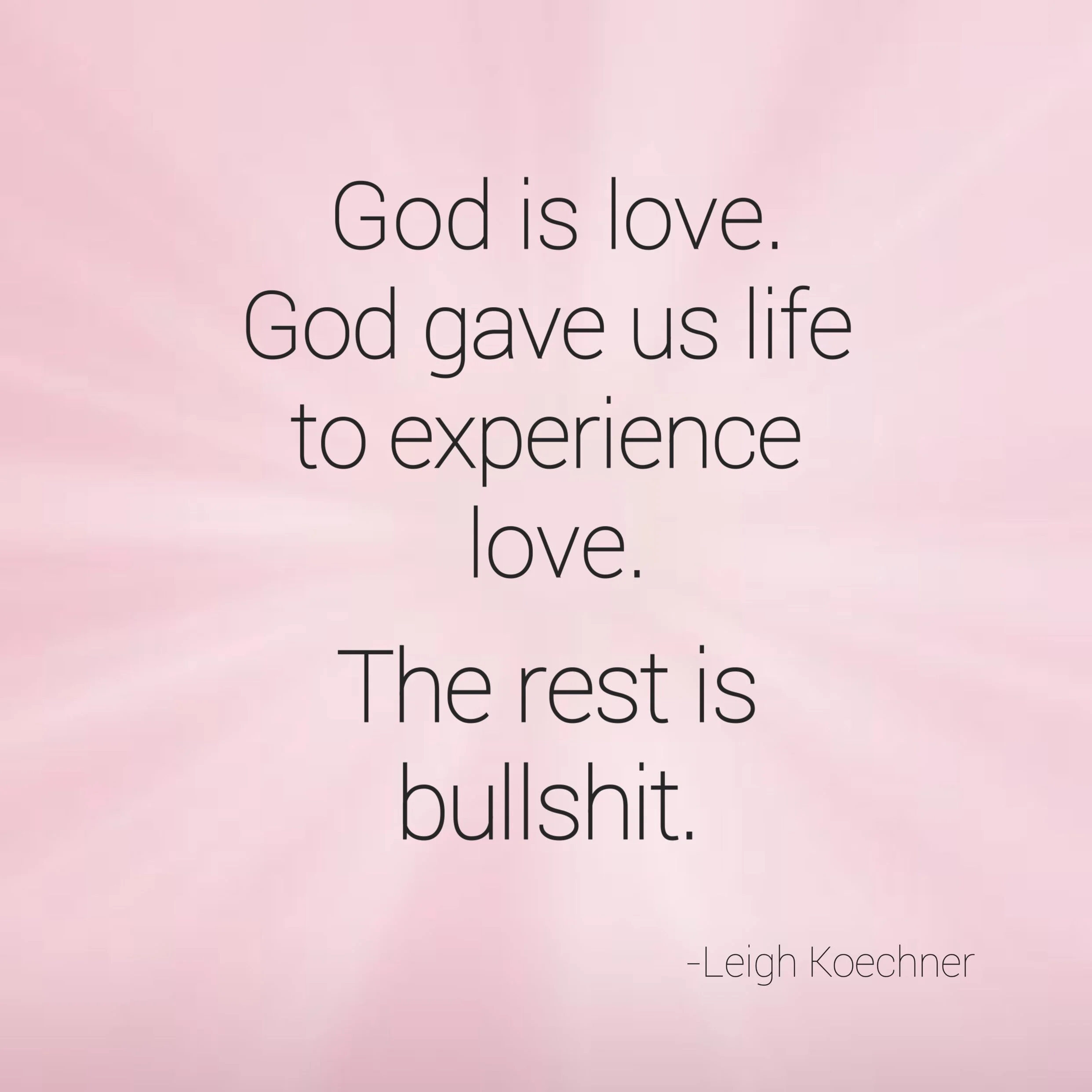 God Is Love