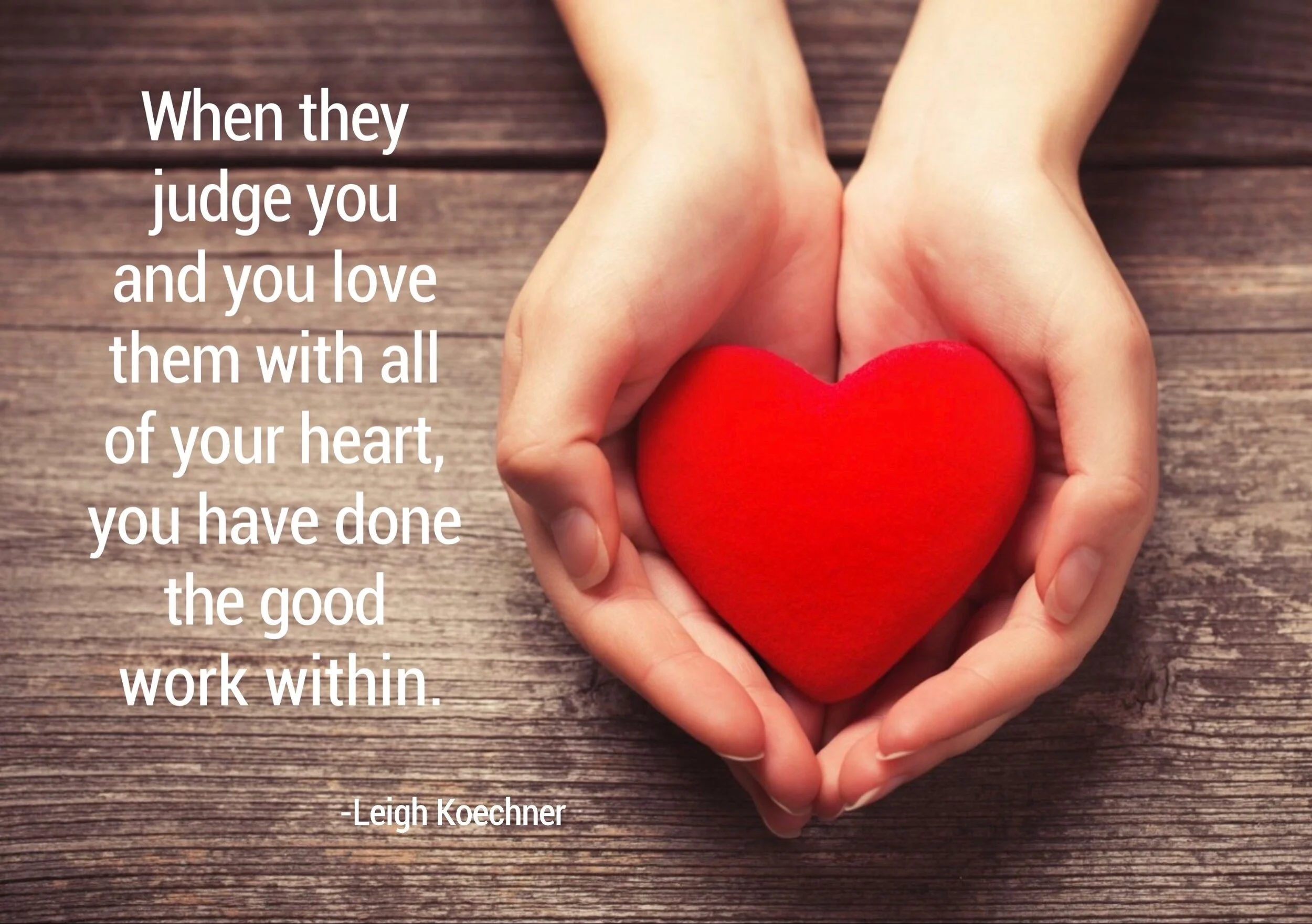 The Good Work Within