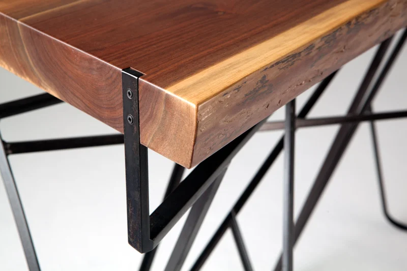 March of the Elephants Console Table (detail)