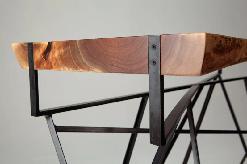 March of the Elephants Console Table (detail)