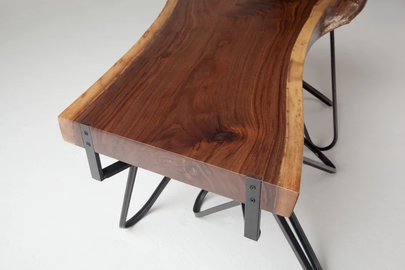 March of the Elephants Coffee Table (detail)