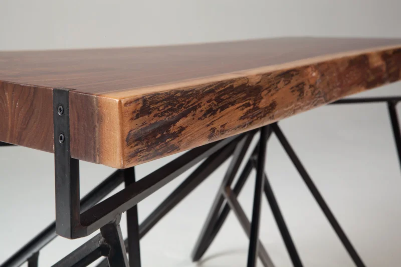 March of the Elephants Coffee Table (detail)