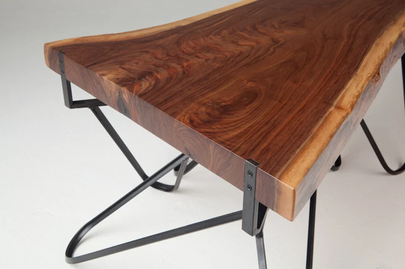 March of the Elephants Coffee Table (detail)