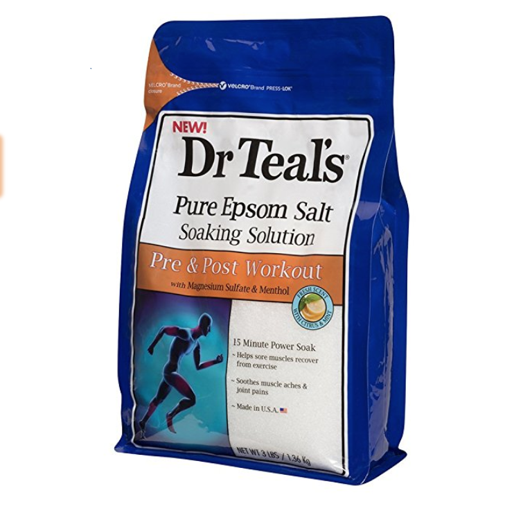 $5. Learn more on how to use epsom salts here.