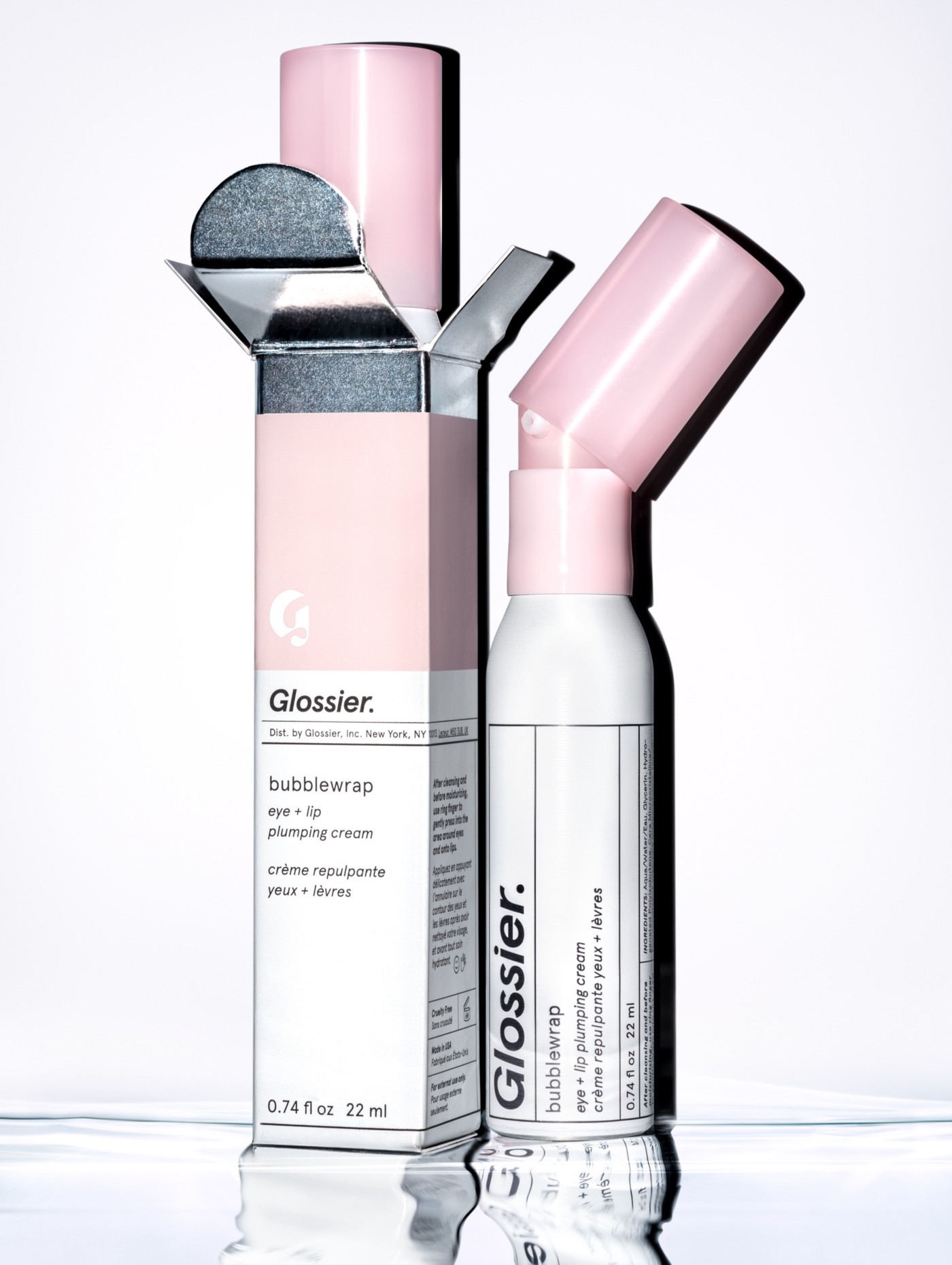 Glossier.