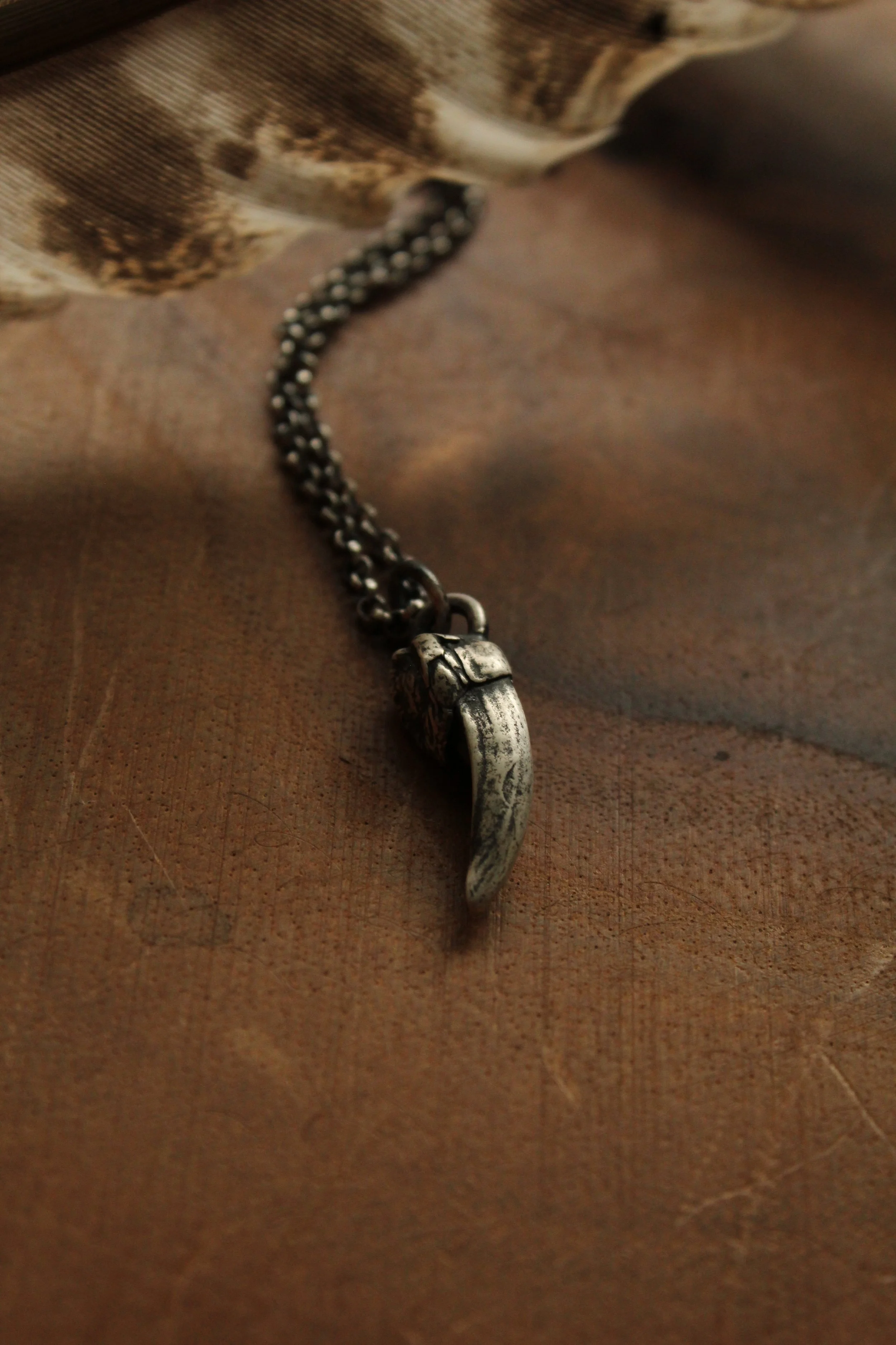 Sterling Silver Chicken Talon - Made to Order