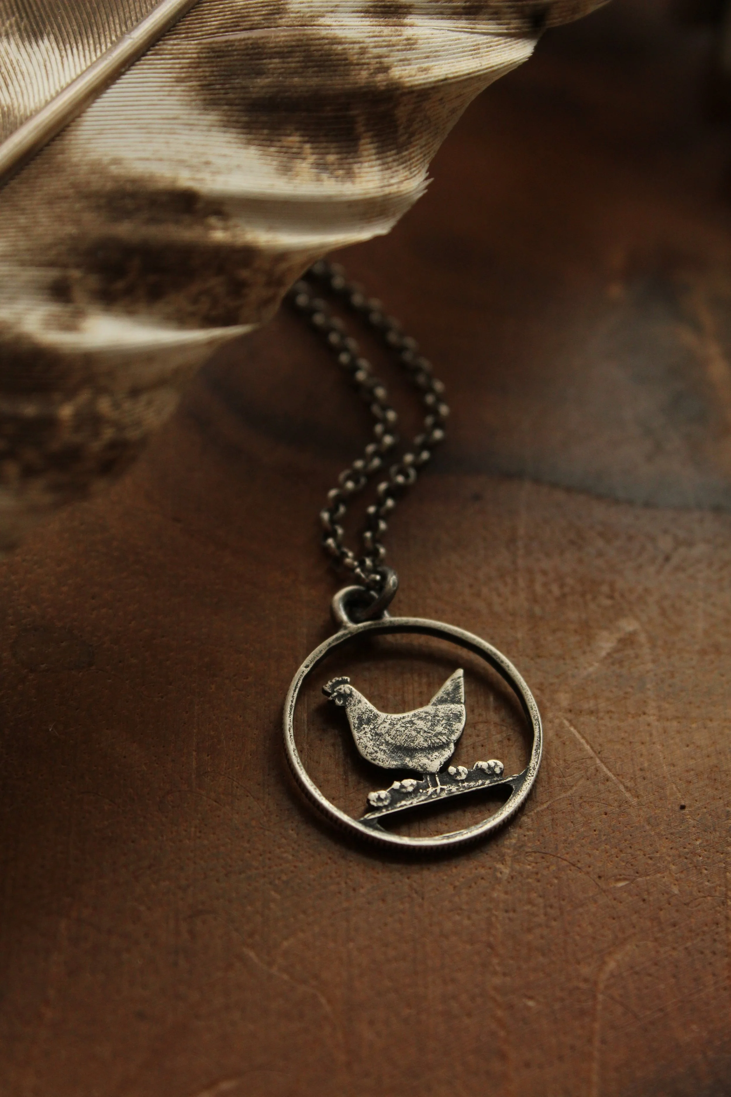 Sterling Silver Hen & Chicks - Made to Order